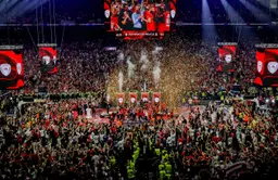 L'Olympiakos, vainqueur du Final Four 2026 à Athènes.