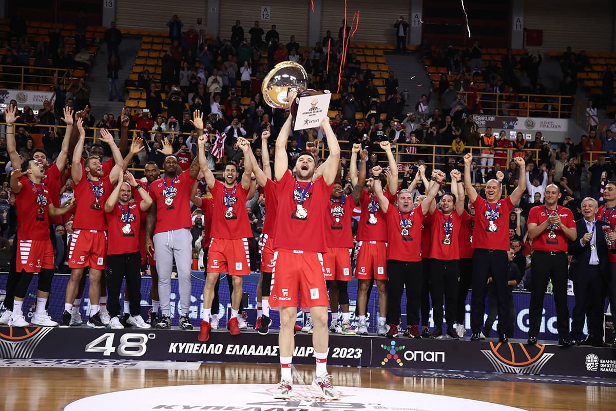 Un nouveau titre pour Moustapha Fall avec l’Olympiakos