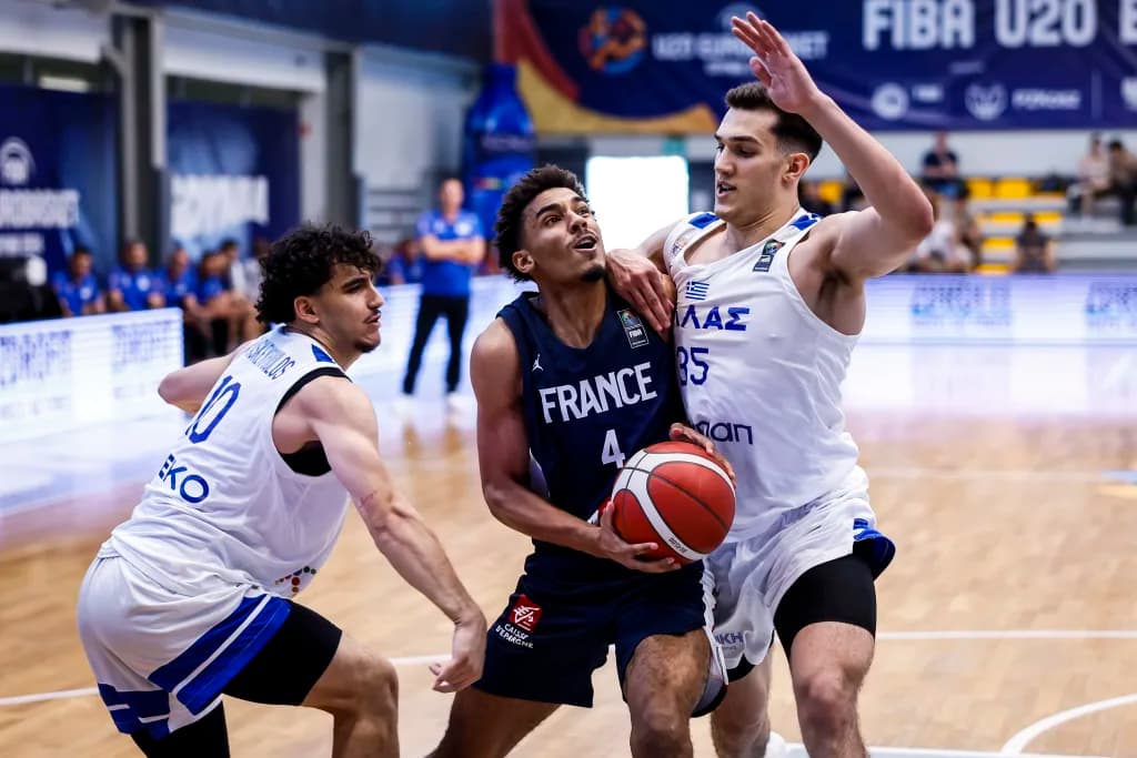 La Grèce au menu de l’équipe de France U20 en demi-finale