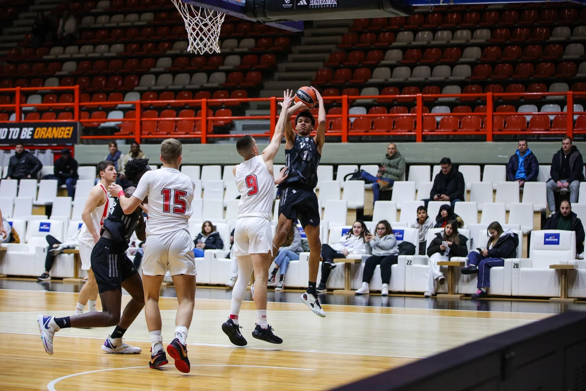 Oscar Wembanyama a fait ses premiers pas en Espoirs