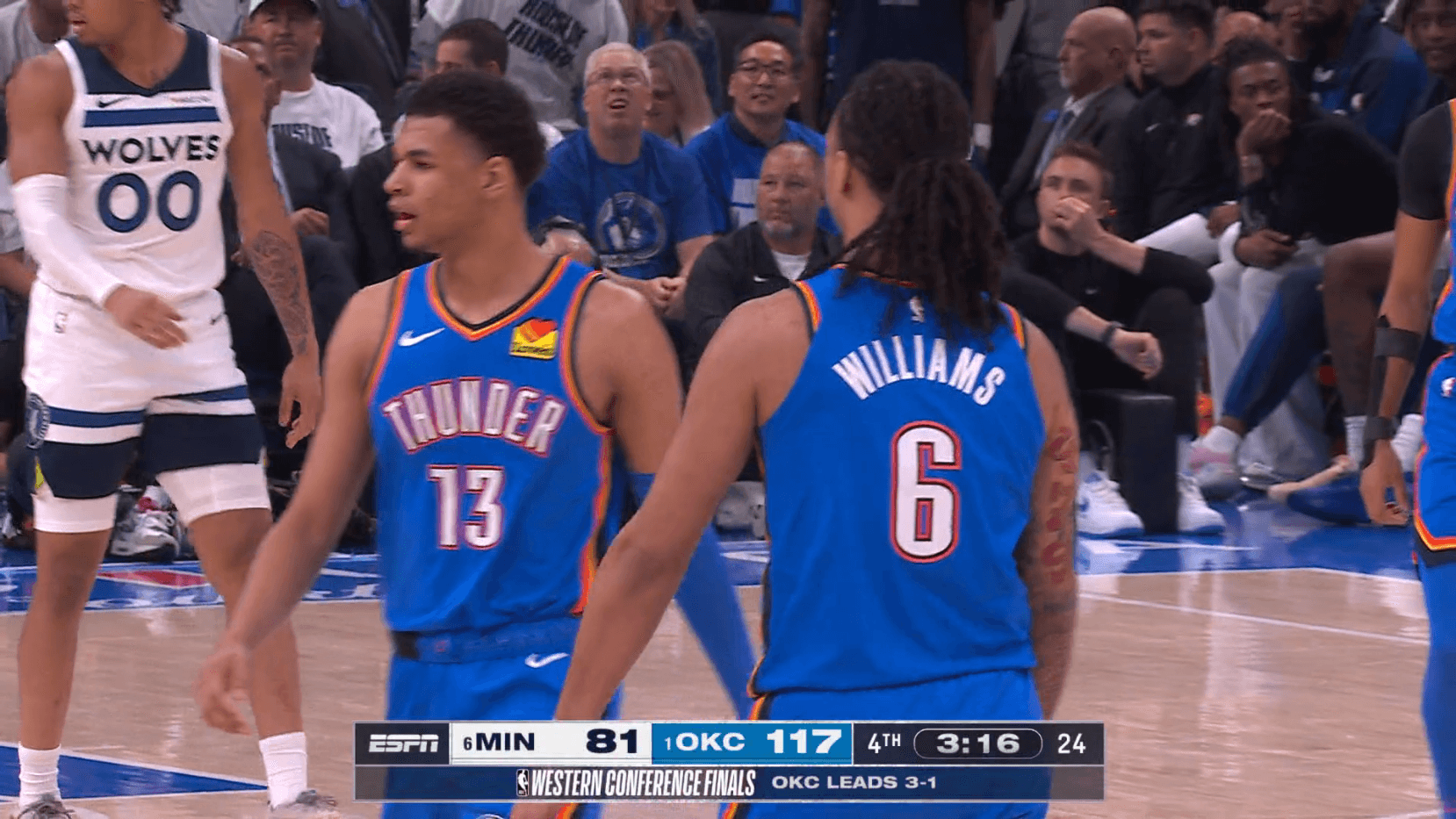 Ousmane Dieng et le Thunder d’Oklahoma City qualifiés pour la finale NBA