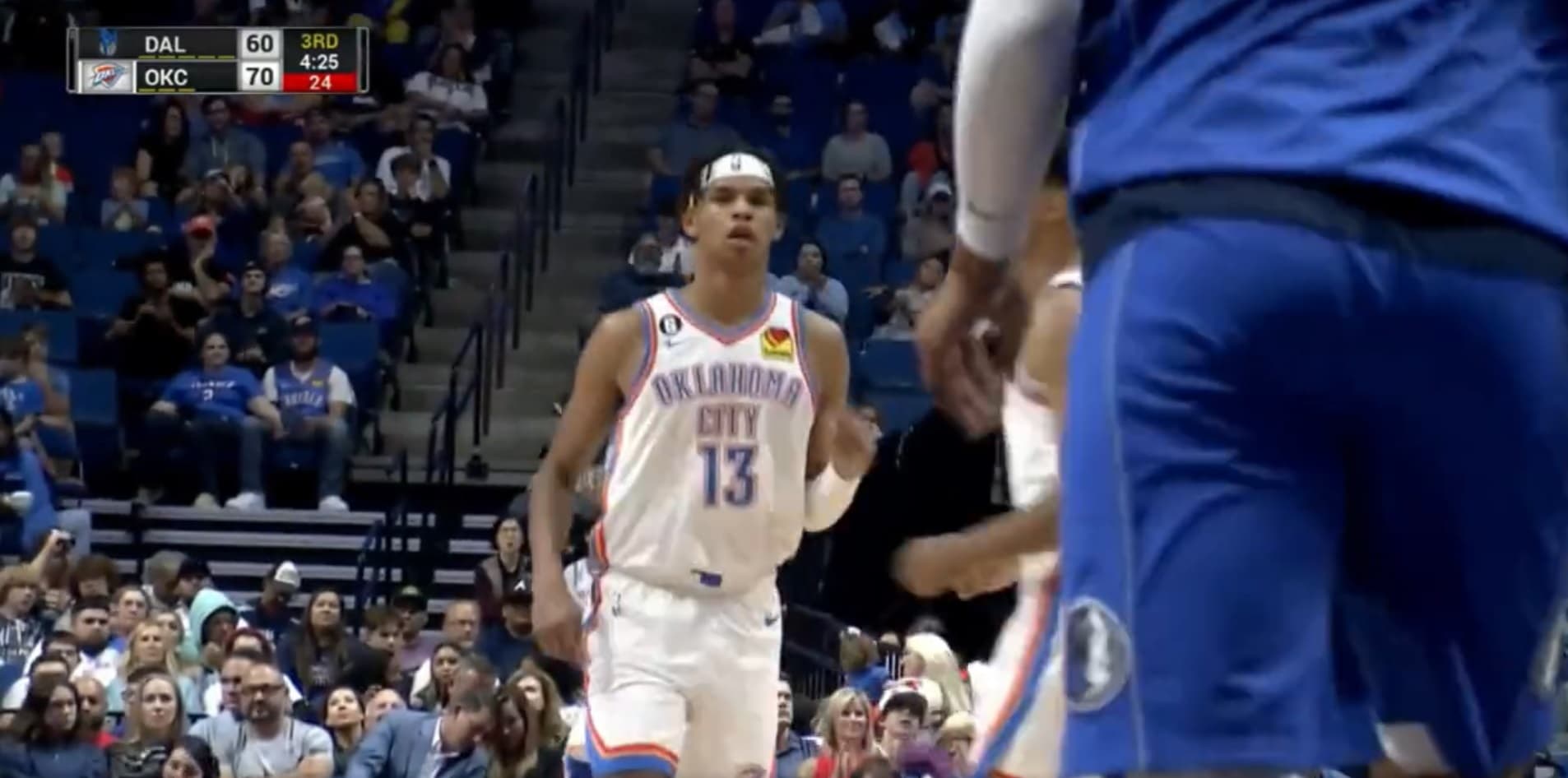 Ousmane Dieng se montre, première pour TLC avec Phoenix