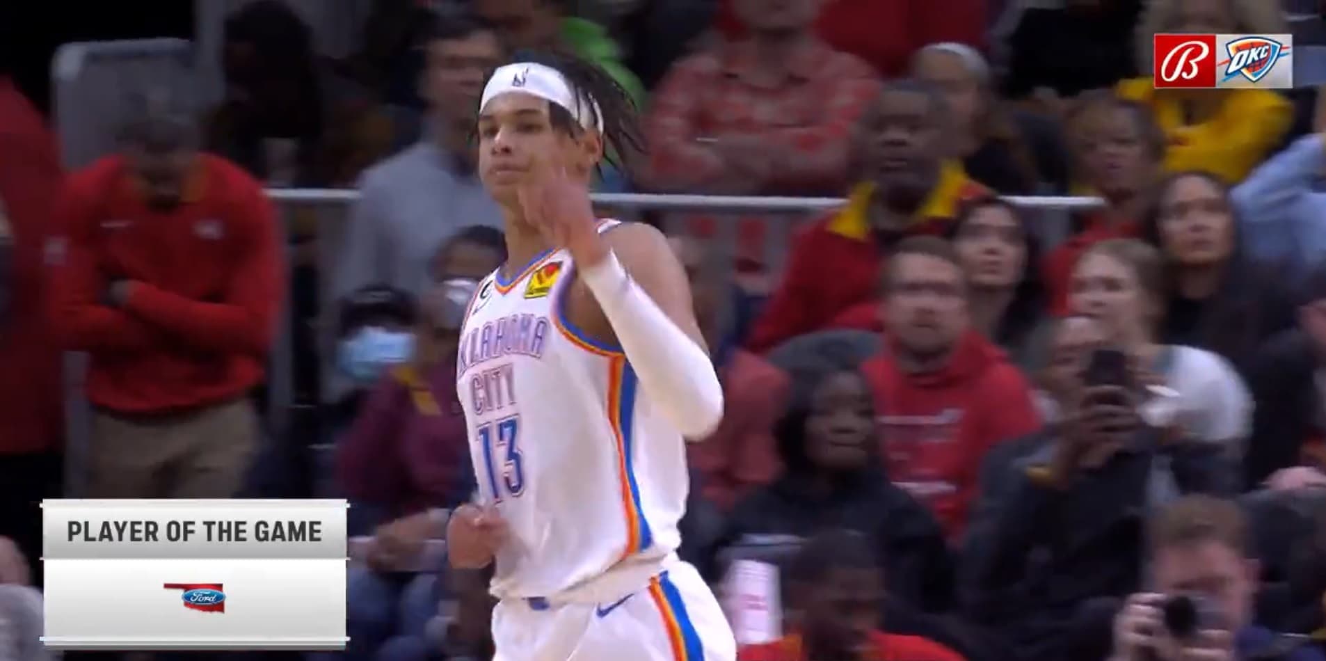 Ousmane Dieng signe son meilleur match, Batum adroit