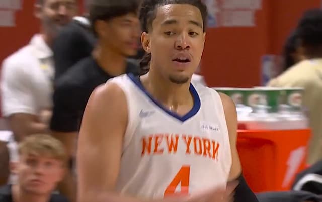 Pacôme Dadiet marque le tiers des points des New York Knicks pour lancer sa Summer League