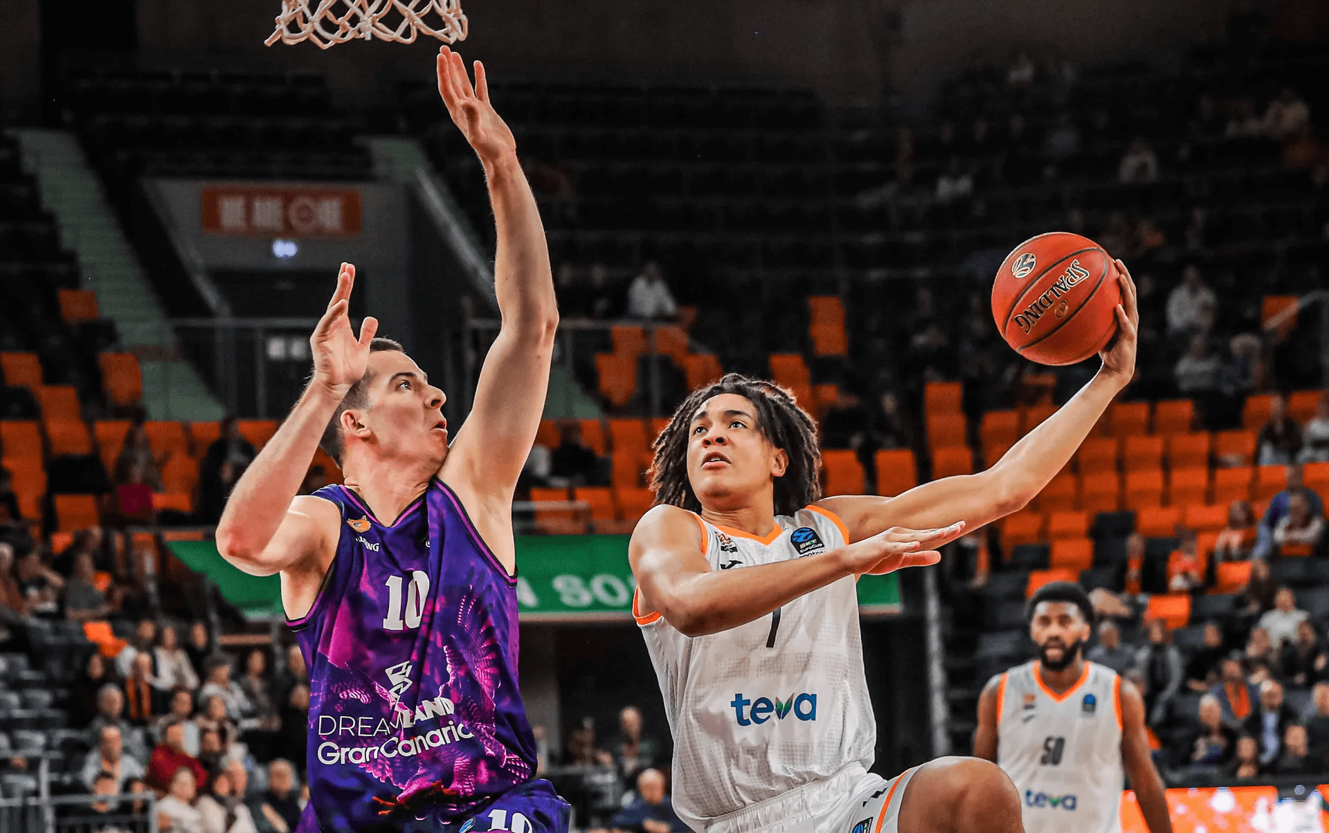 Pacôme Dadiet en jambes face à Bamberg