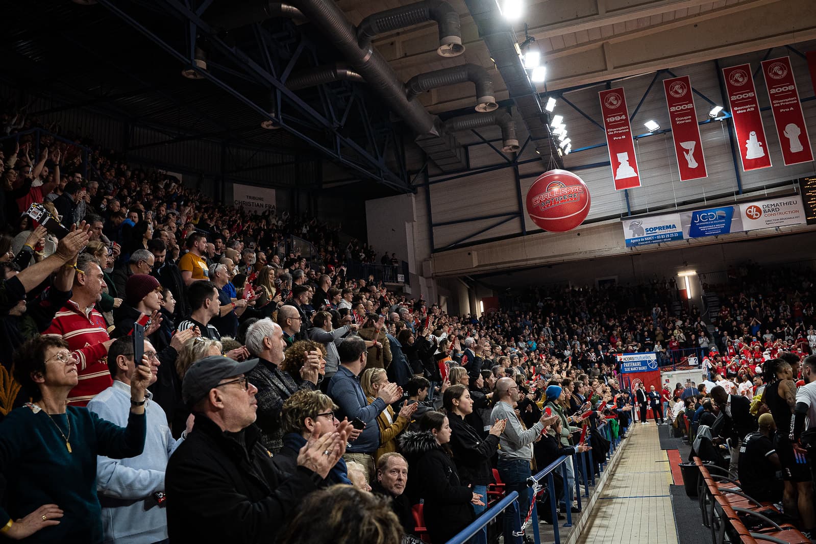 Nancy – Limoges, un sixième match à guichets fermés pour le SLUC cette saison