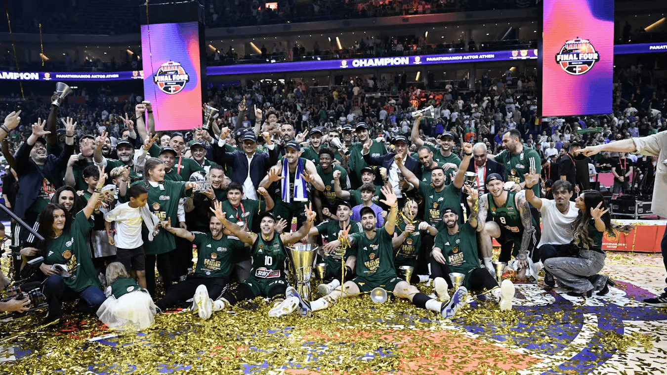 Le Panathinaikos Athènes remporte sa première EuroLeague depuis 14 ans !