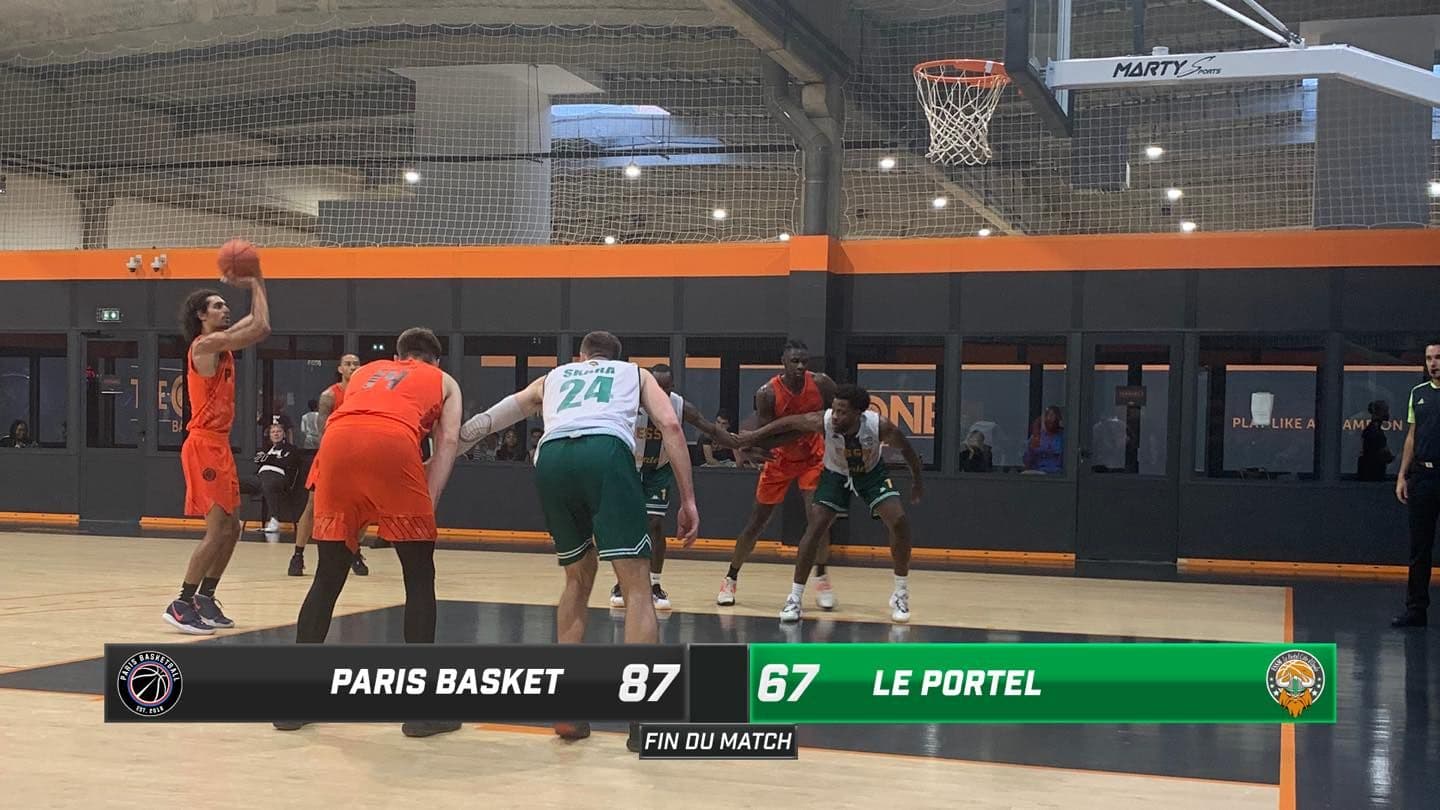 Paris domine Le Portel en match de préparation