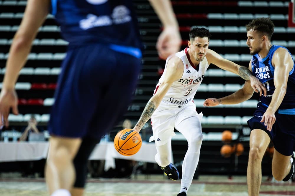 Strasbourg s’en sort contre Jonava et se qualifie en demi-finales du tour préliminaire
