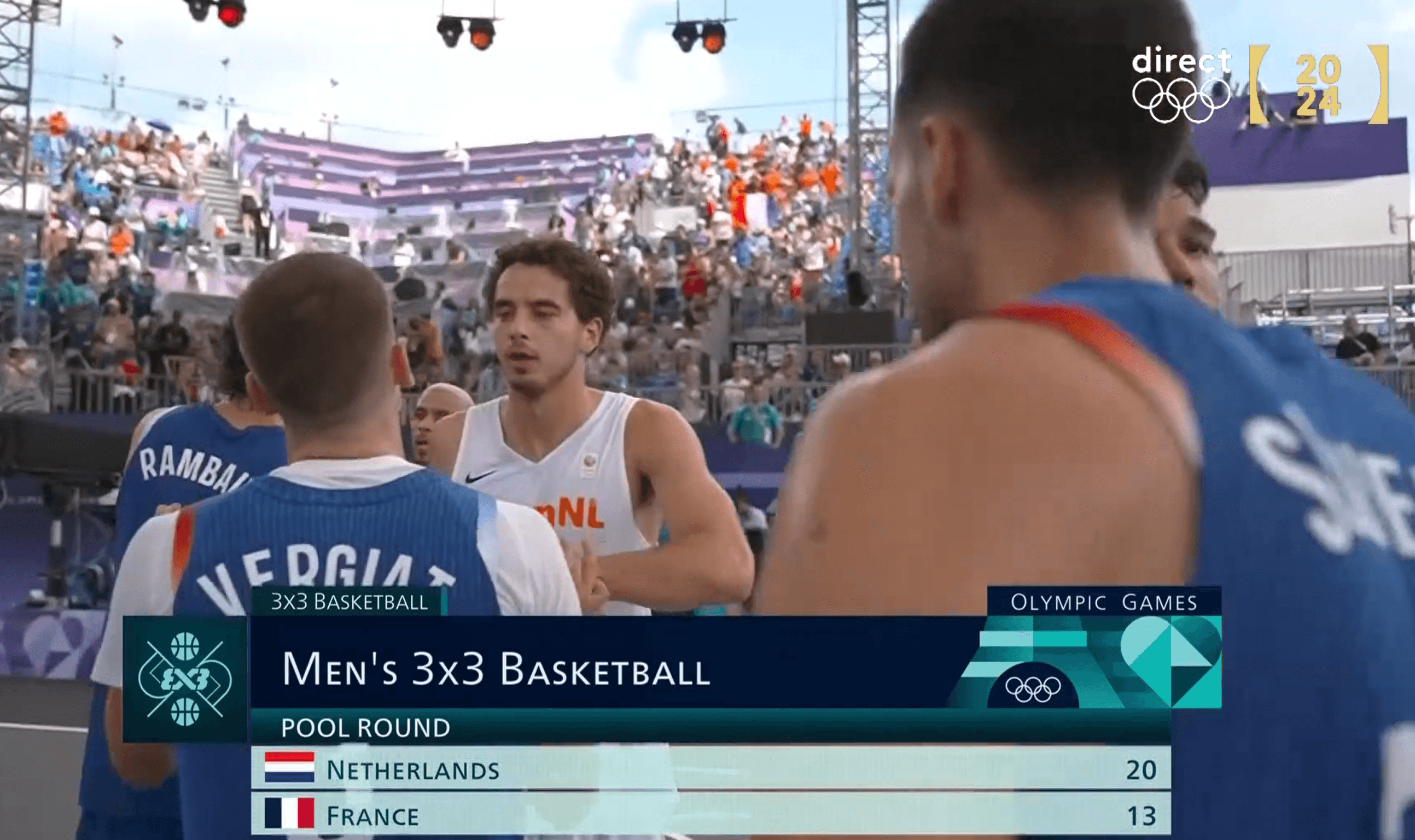 Première défaite pour l’équipe de France de 3×3 masculine
