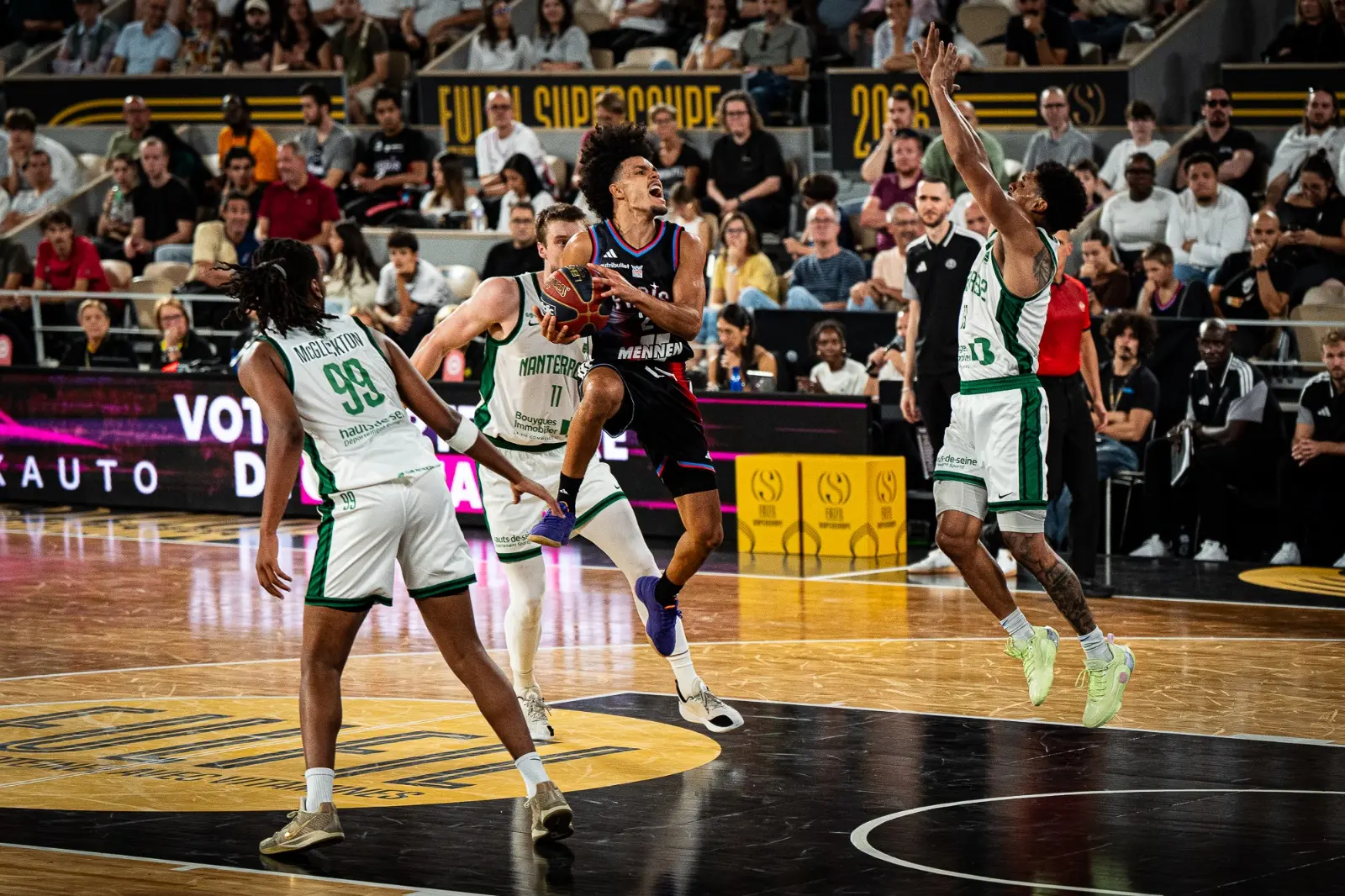 Porté par le duo Warren – Hifi, Paris domine Nanterre et rejoint Roanne en finale de la SuperCoupe