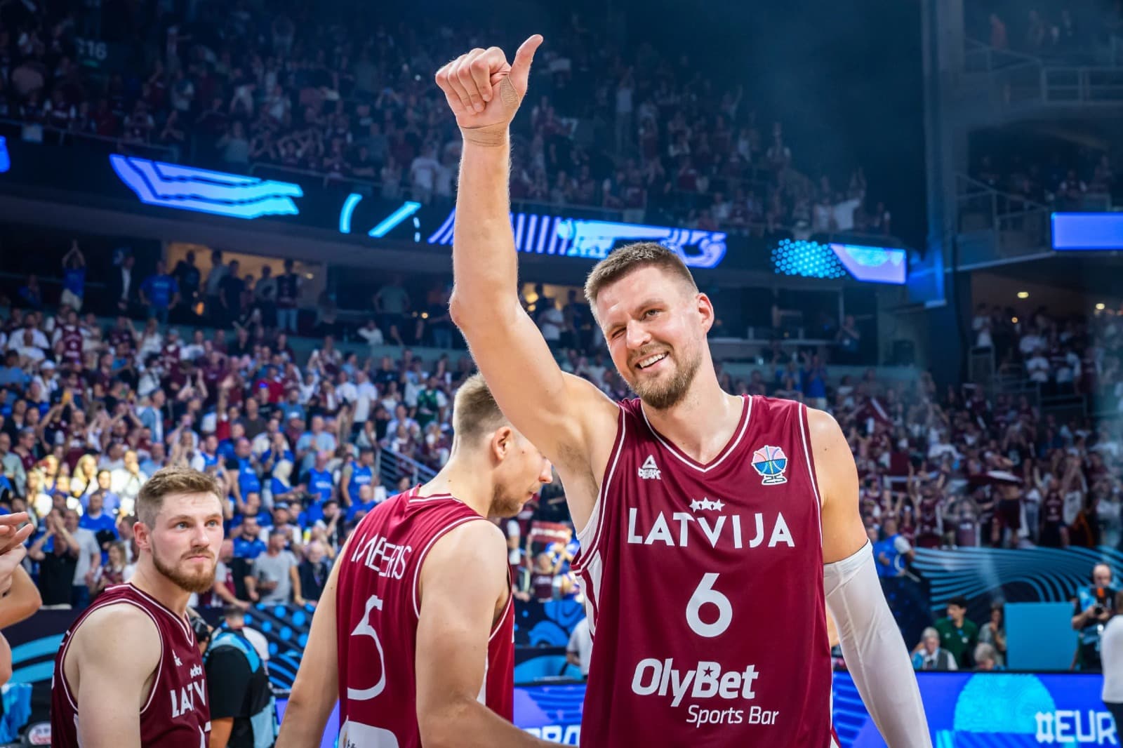 Kristaps Porzingis sauve la Lettonie à domicile, dans un choc des pays baltes face à l’Estonie