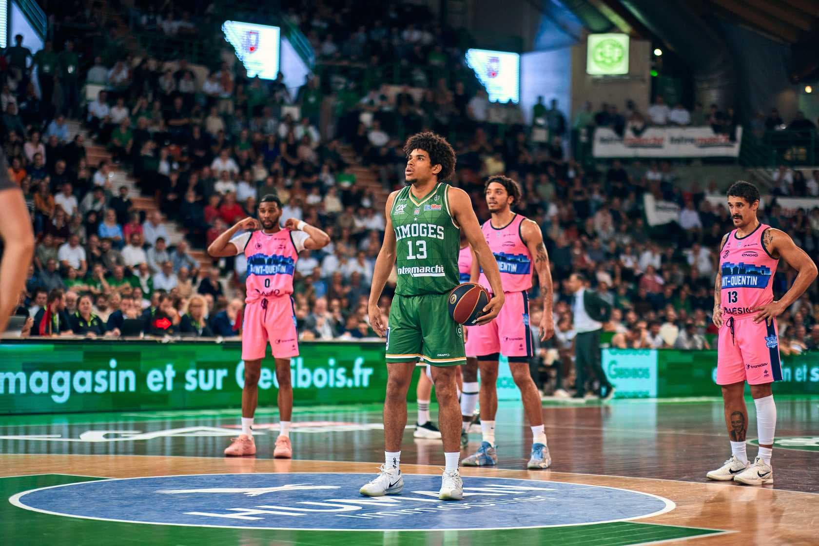 Limoges : Premiers pas et premiers points en Betclic ÉLITE pour Kenny Courset