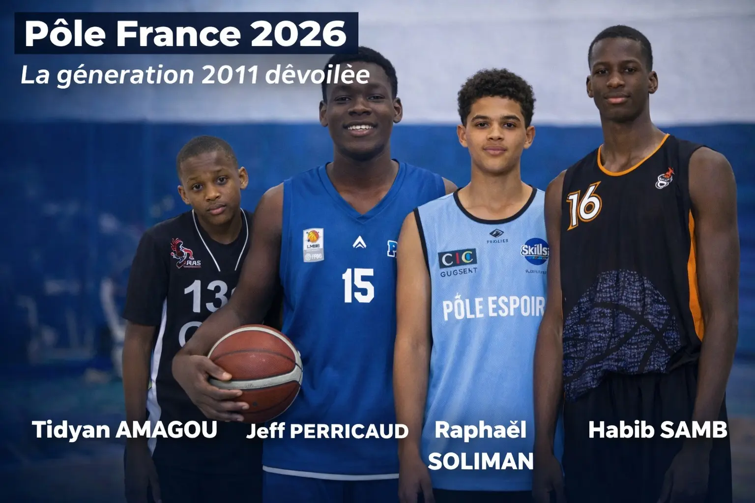 Le Pôle France dévoile la liste des 12 entrants pour 2026 : Les héritiers Soliman, Amagou, Salmon et Ekanga-Ehawa sont là