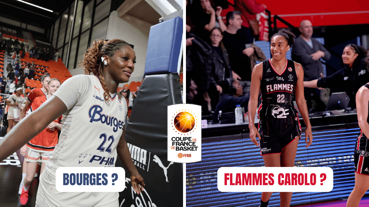 Quiz basket avant la finale de Coupe Bourges – Flammes Carolo !