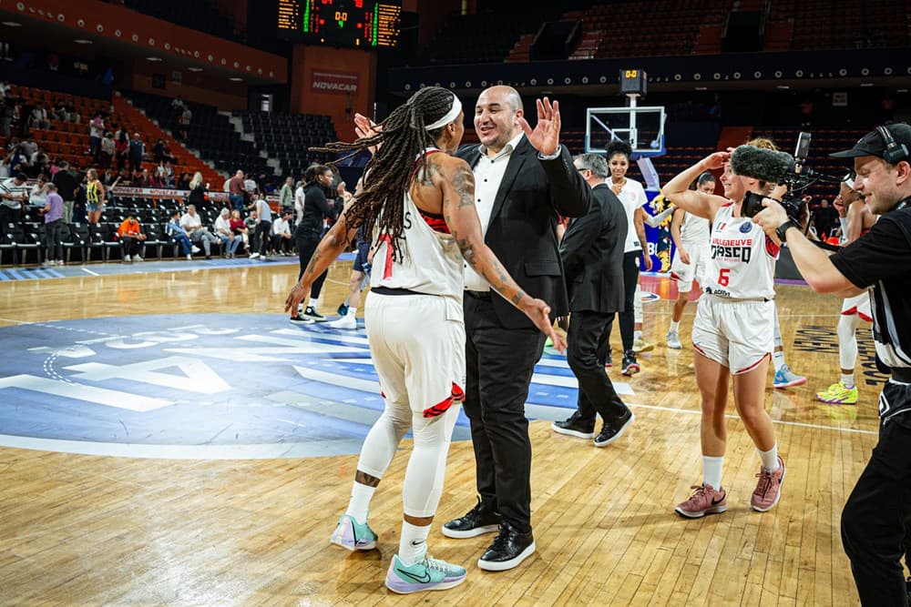 Rachid Méziane (Villeneuve d’Ascq) élu entraîneur de l’année en EuroLeague Féminine
