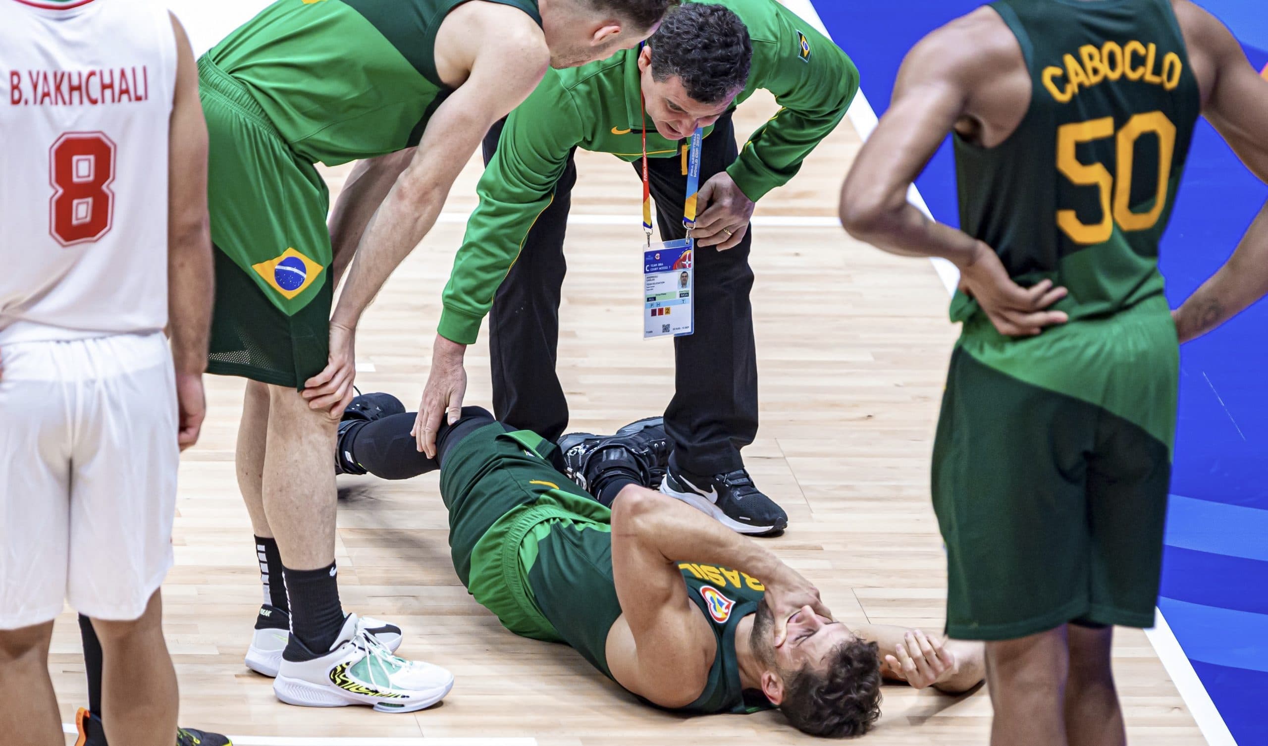 Raul Neto, le leader brésilien, gravement blessé à l’entame du mondial