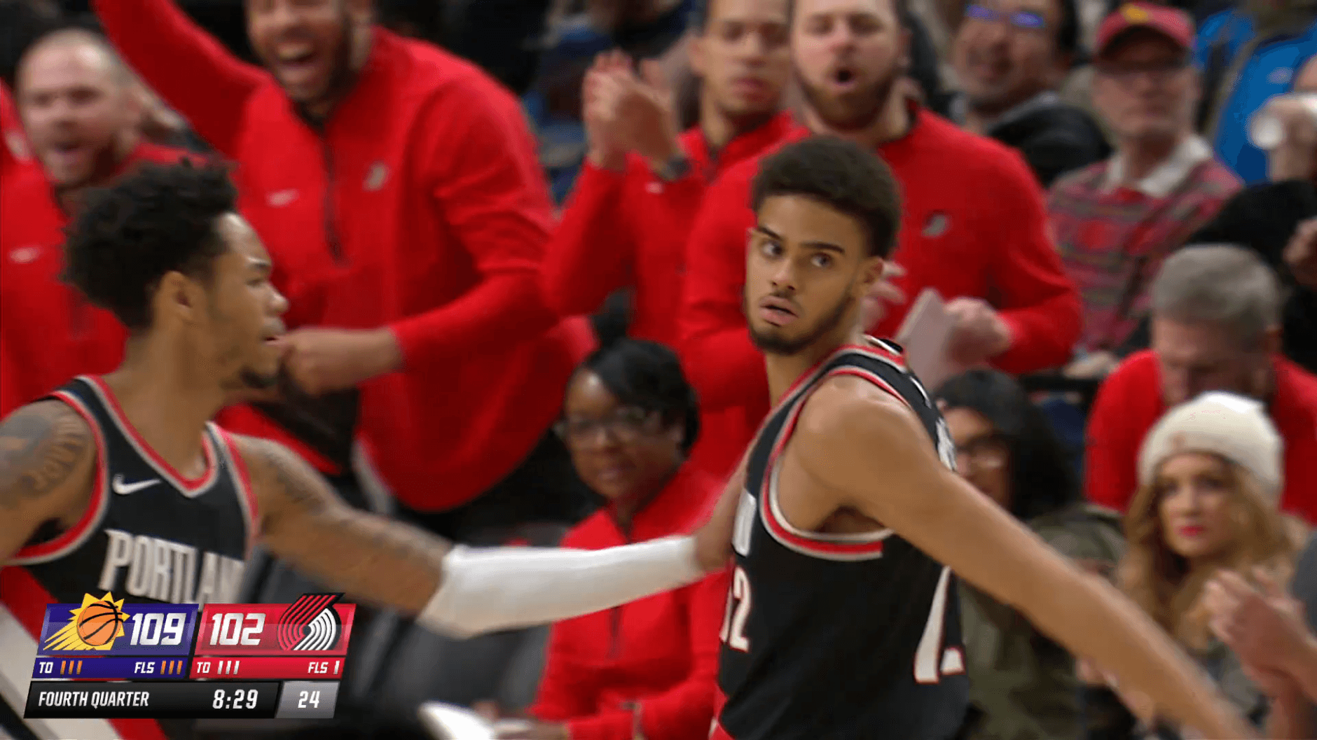 Rayan Rupert signe son record de points en NBA