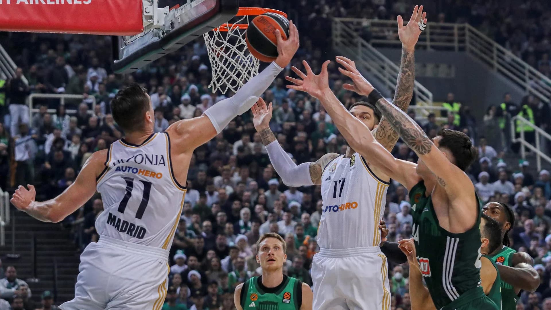 Le Real Madrid l’emporte chez le Panathinaikos malgré Mathias Lessort