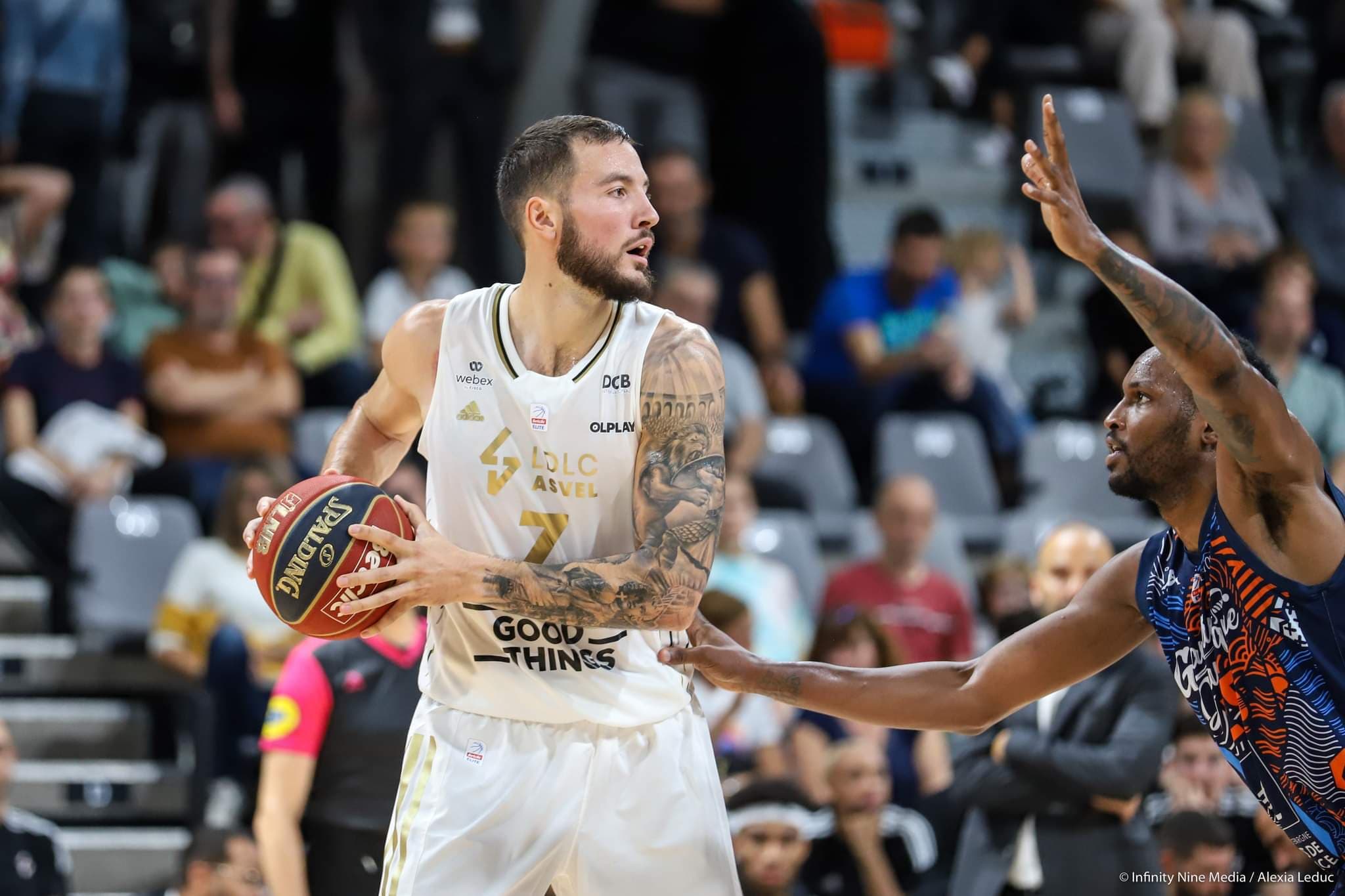 L’ASVEL enchaîne en battant Gravelines-Dunkerque