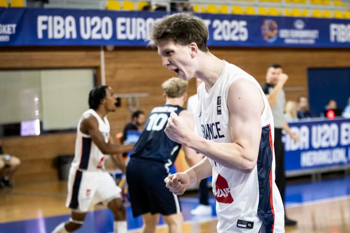 L’équipe de France U20 démarre fort contre la Slovénie de Jan Vide