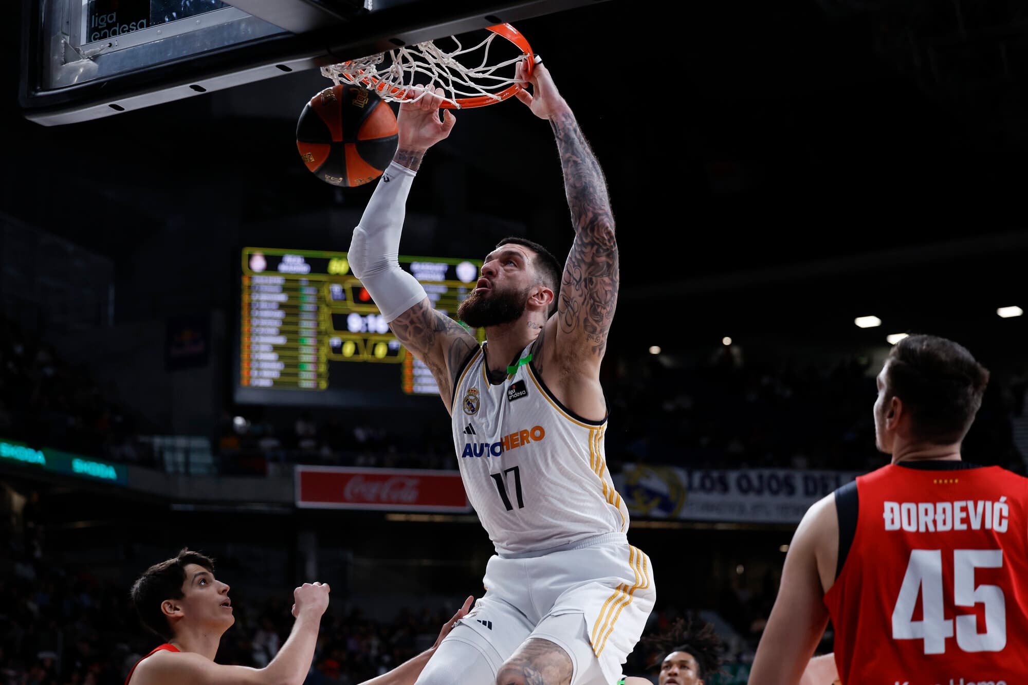 Double meilleure performance historique pour Vincent Poirier : en ACB et sous le maillot du Real Madrid !