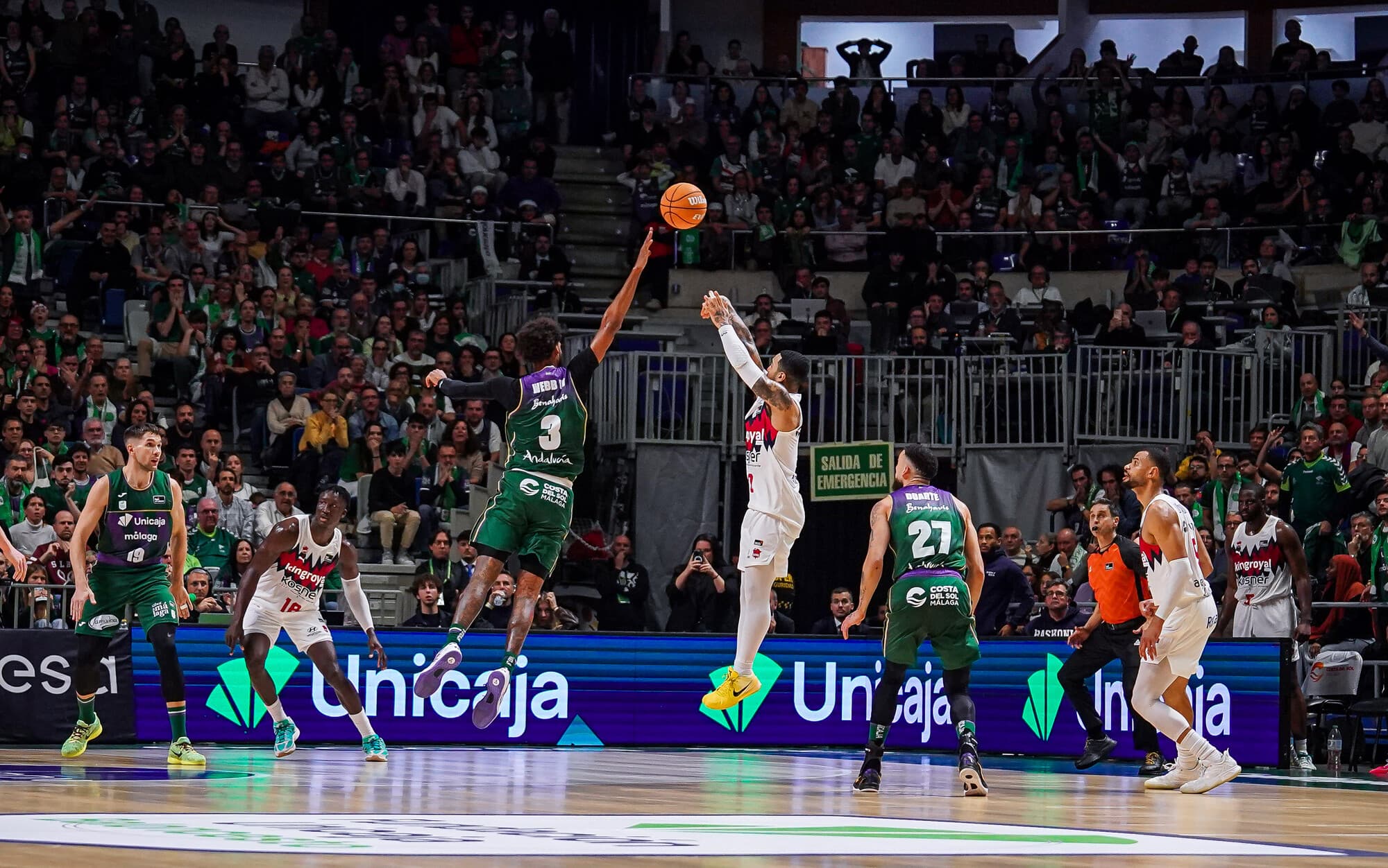 Baskonia plante un buzzer-beater à Malaga, Timothé Luwawu-Cabarrot encore à 20 points face à Killian Tillie