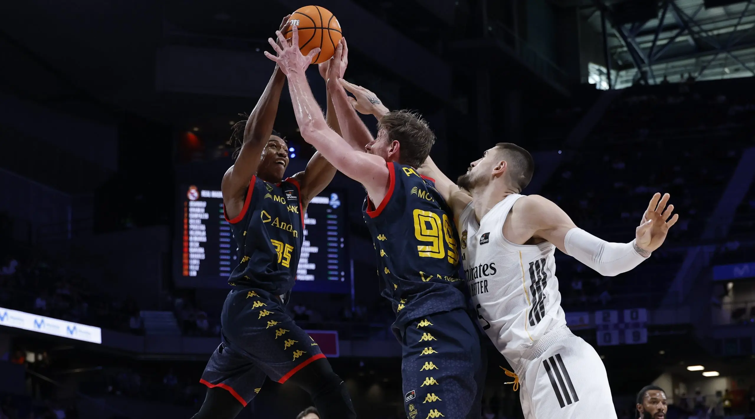 Yves Pons égale son record de la saison face au Real Madrid mais Andorre craque après un énorme départ