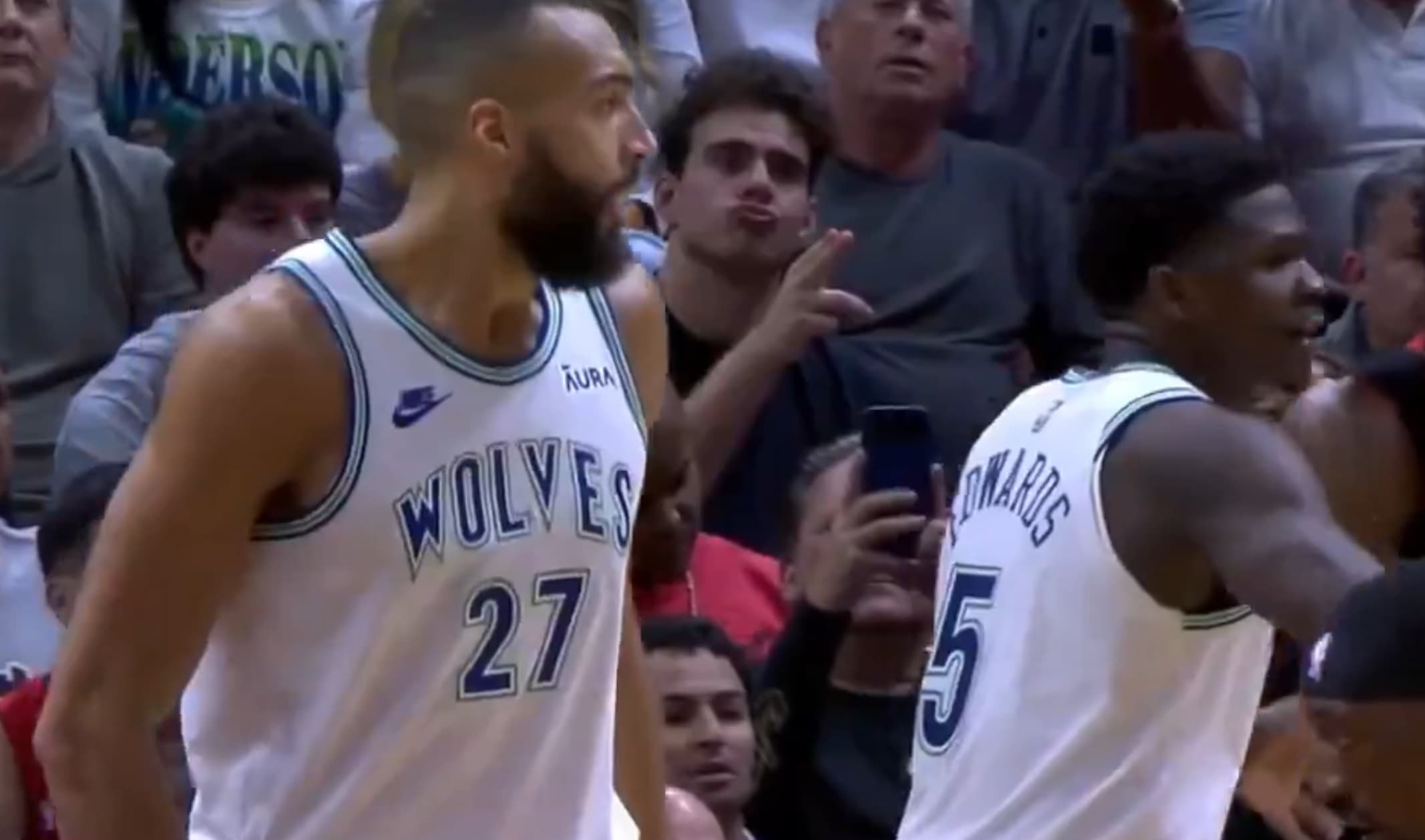 Gobert et les Wolves en costauds à Miami, Olivier Sarr rejoue, un mois après