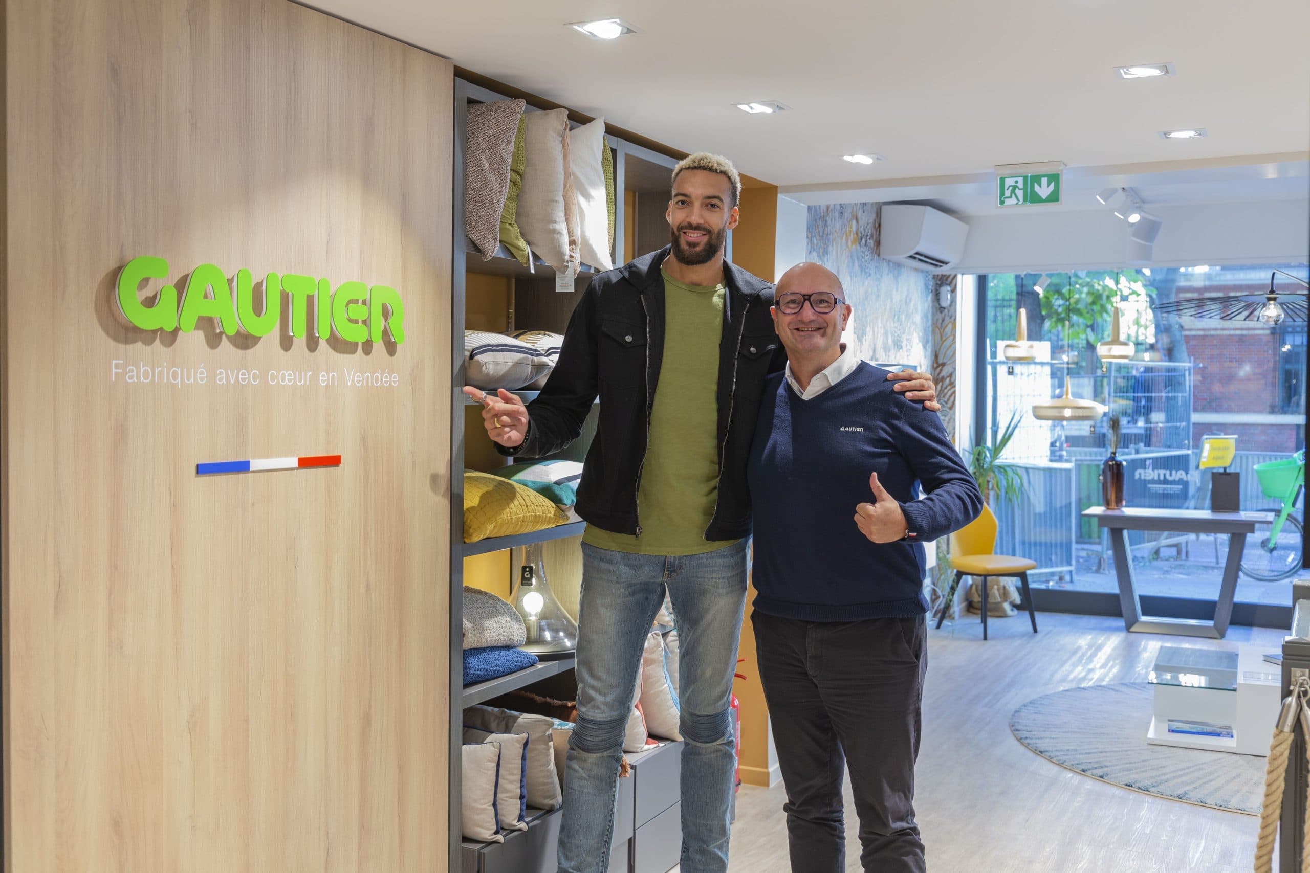 Rudy Gobert s’engage pour sauver Gautier, le fabricant de meubles vendéen