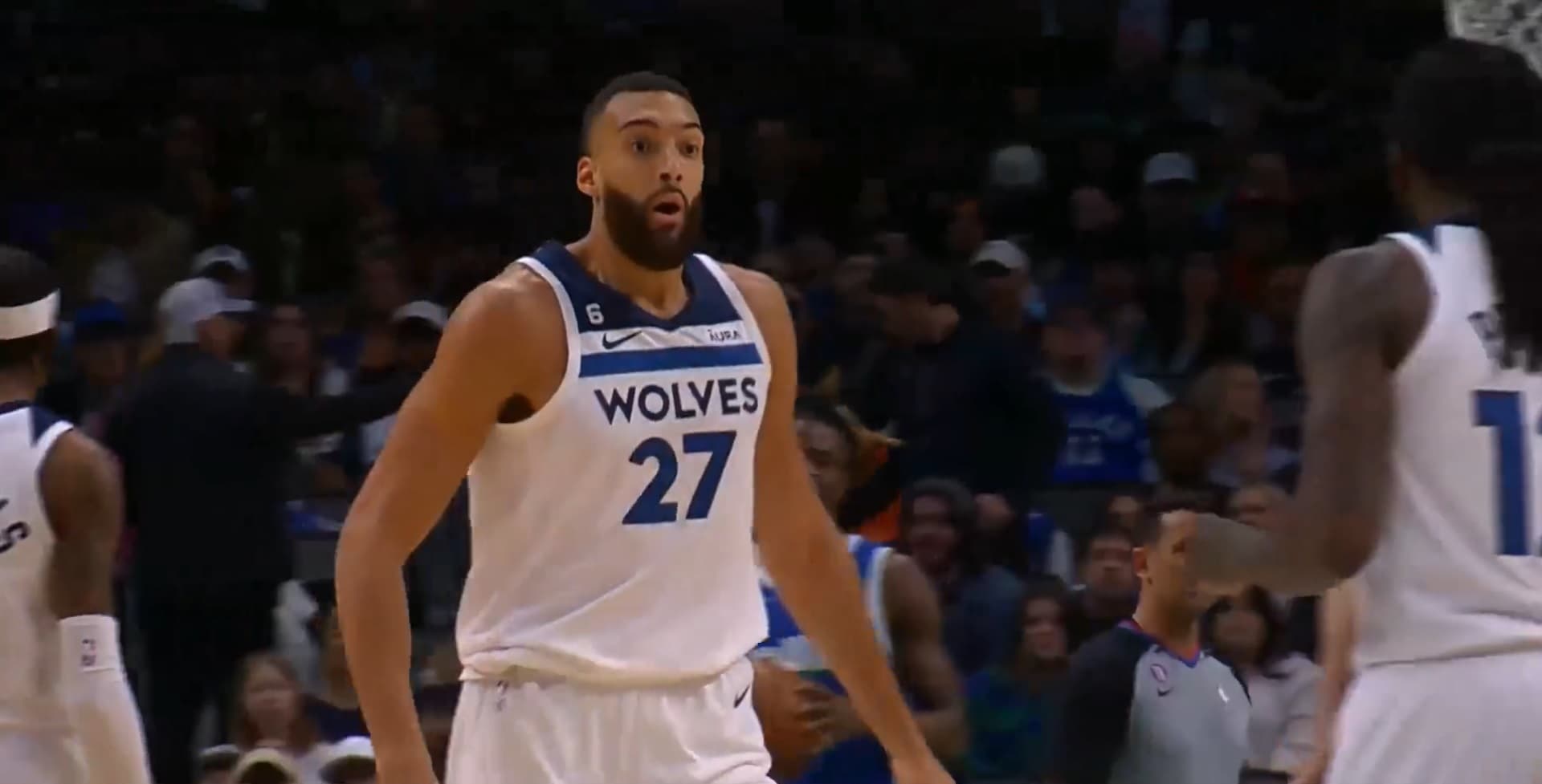 Rudy Gobert dominant dans la victoire des Wolves à Dallas