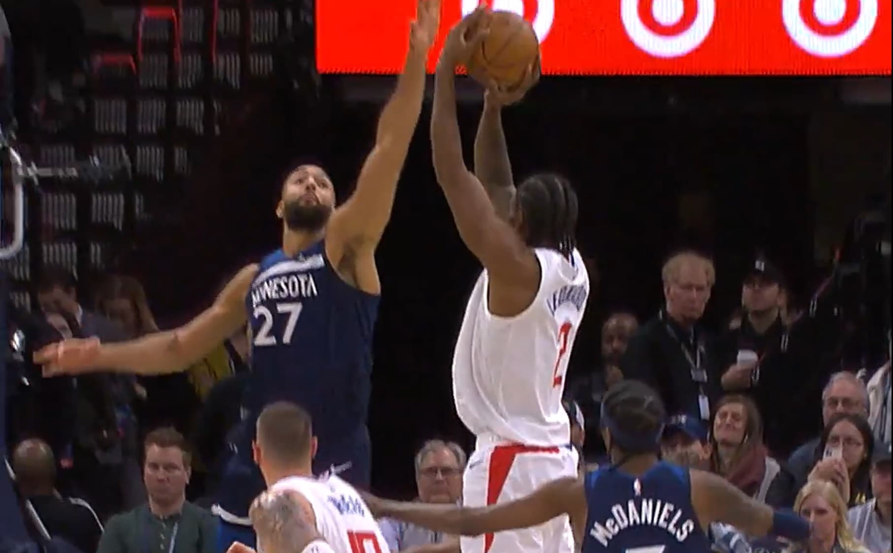 Rudy Gobert toujours aussi solide malgré les moqueries des Clippers