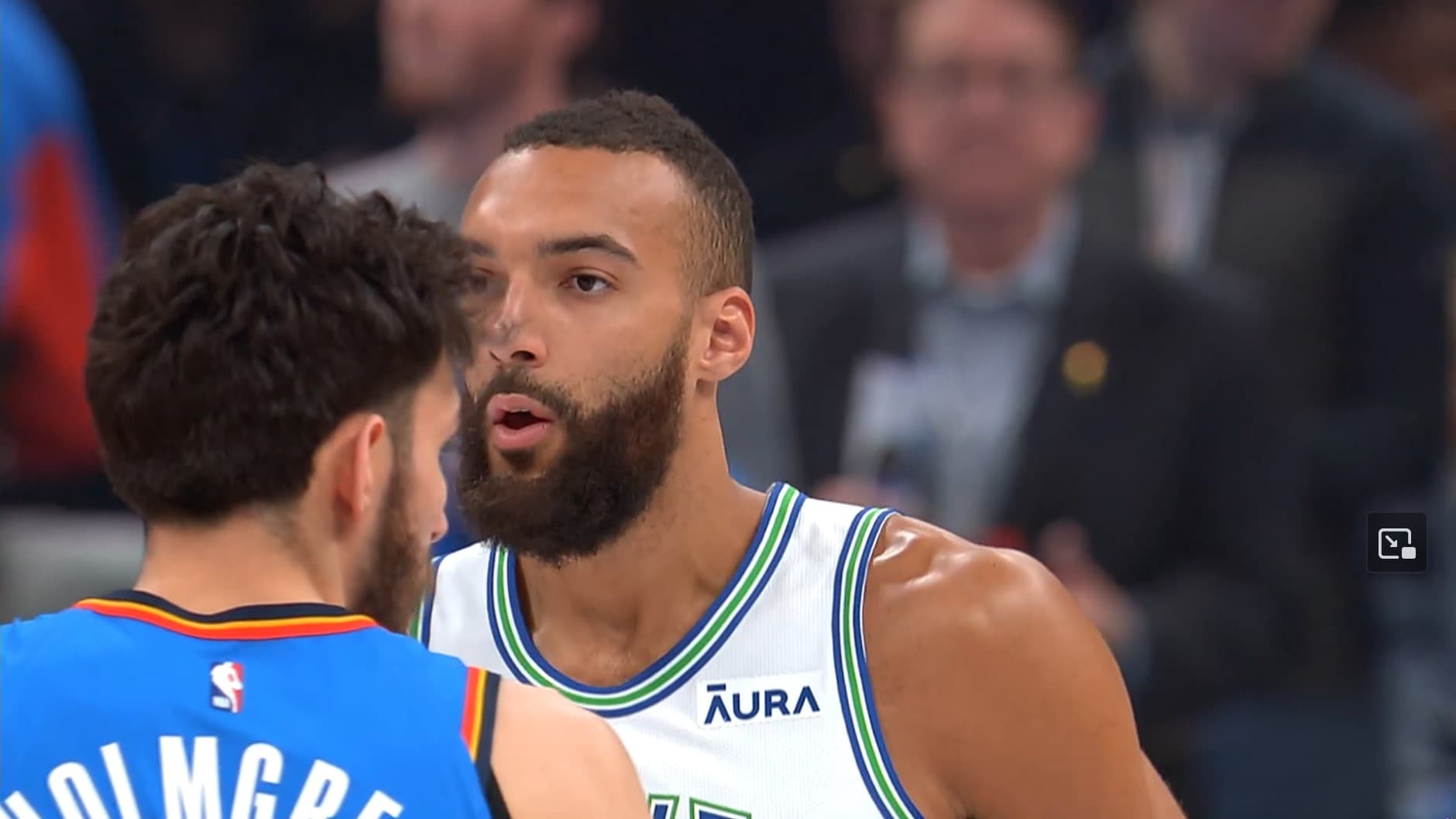 Gobert domine Holmgren, Minnesota remporte le choc à OKC