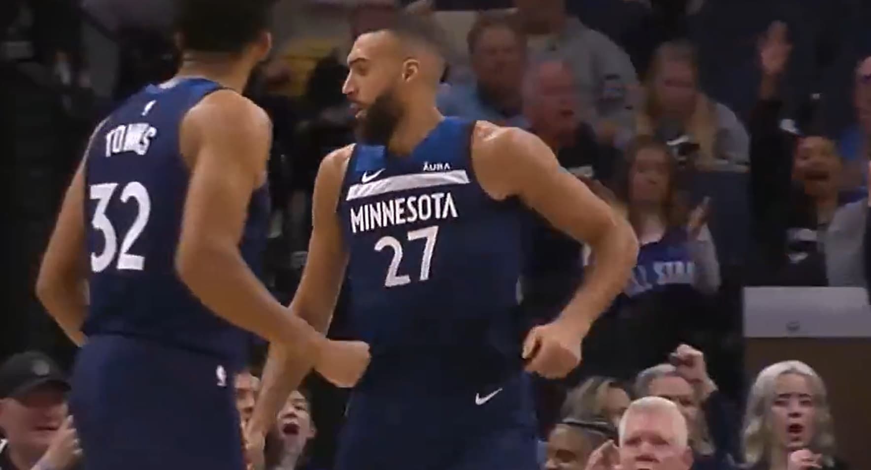 Minnesota remporte le choc contre Philadelphie, Gobert en double-double