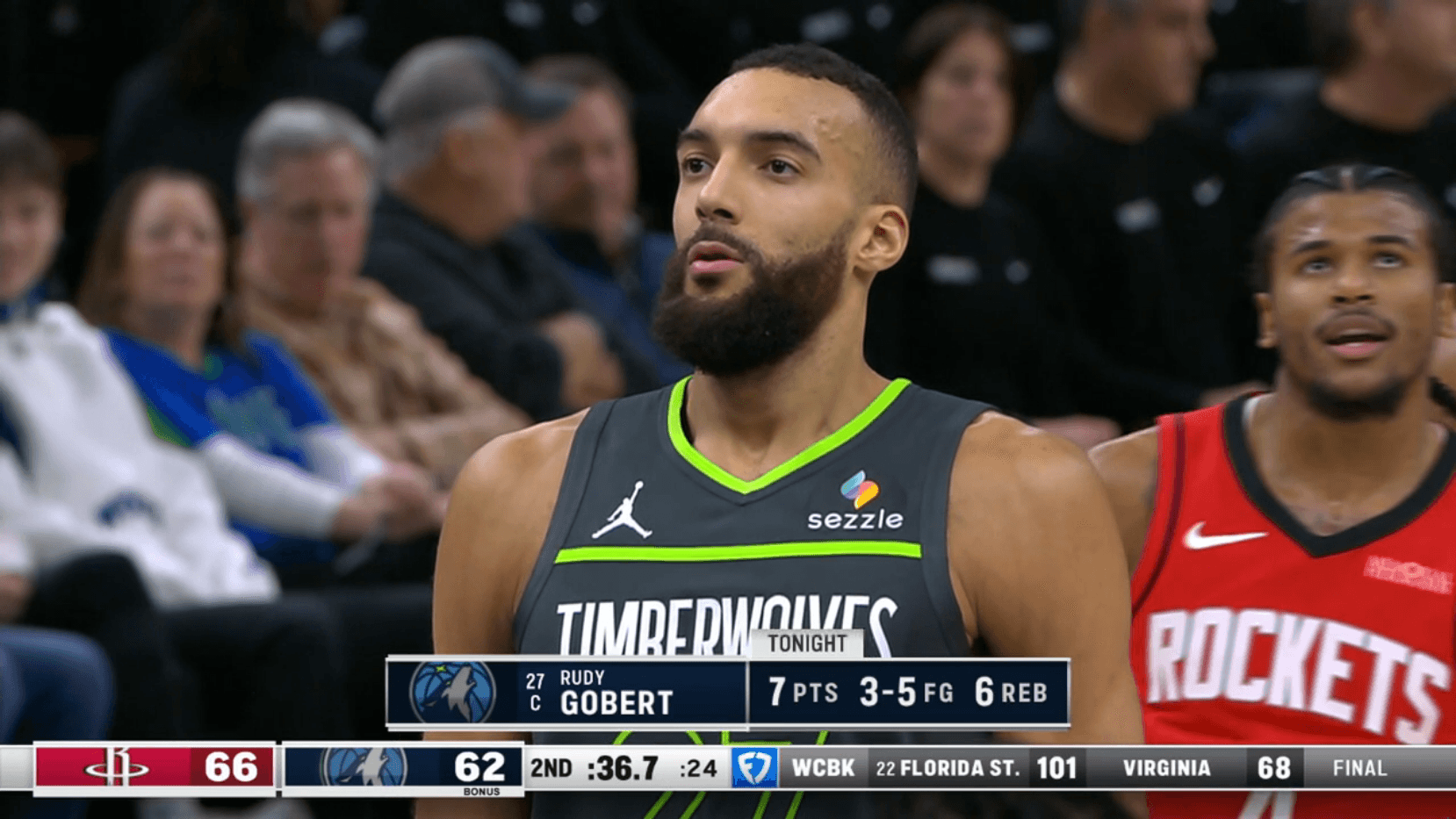 Gobert, Anthony Edwards et Minnesota enchaînent face à Houston