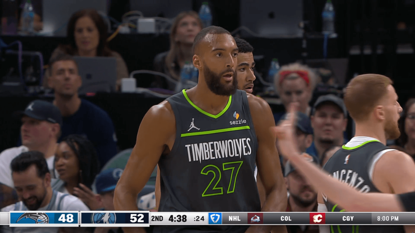 Minnesota enchaîne une septième victoire avec un bon Rudy Gobert contre Orlando