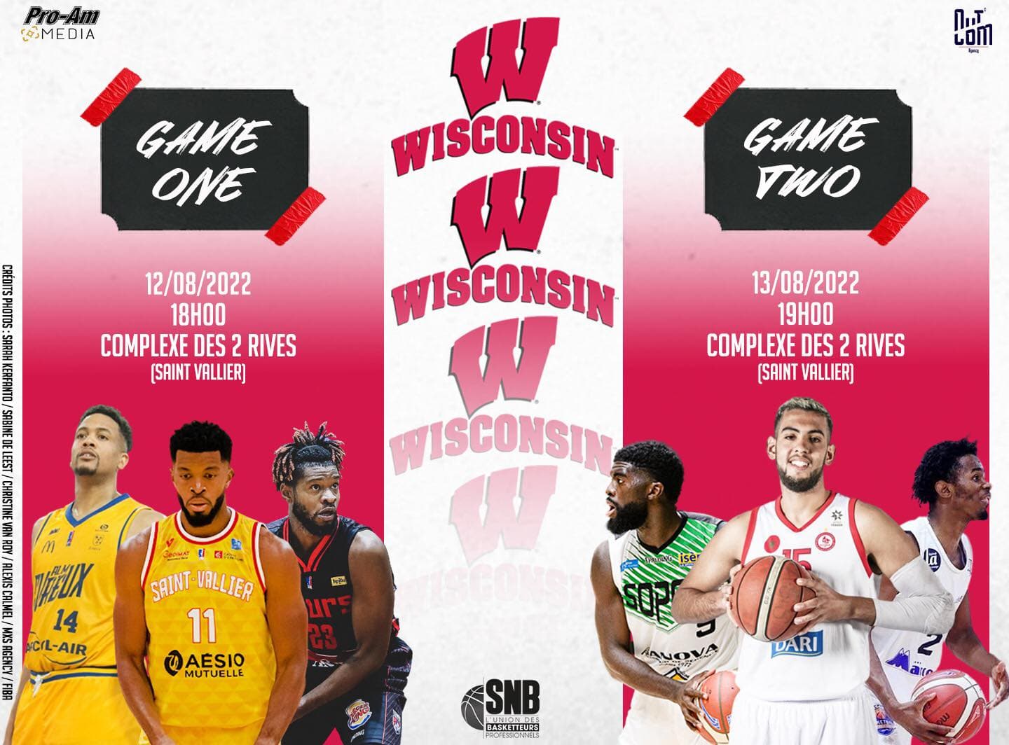 Nouvelle victoire de Wisconsin contre les Lions Twiners, une sélection de joueurs français