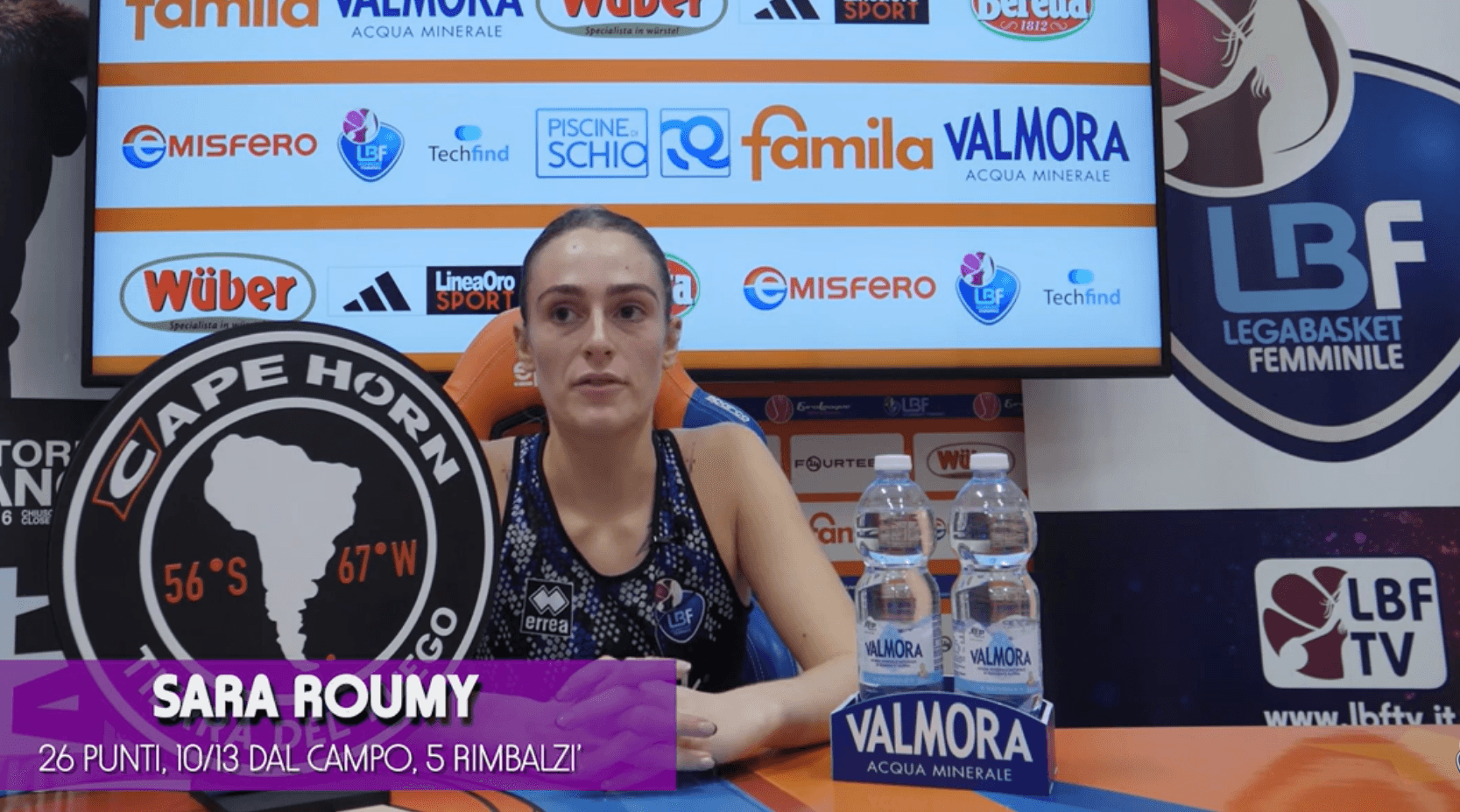 Sara Roumy, MVP du mois d’octobre en Lega, cartonne en Italie