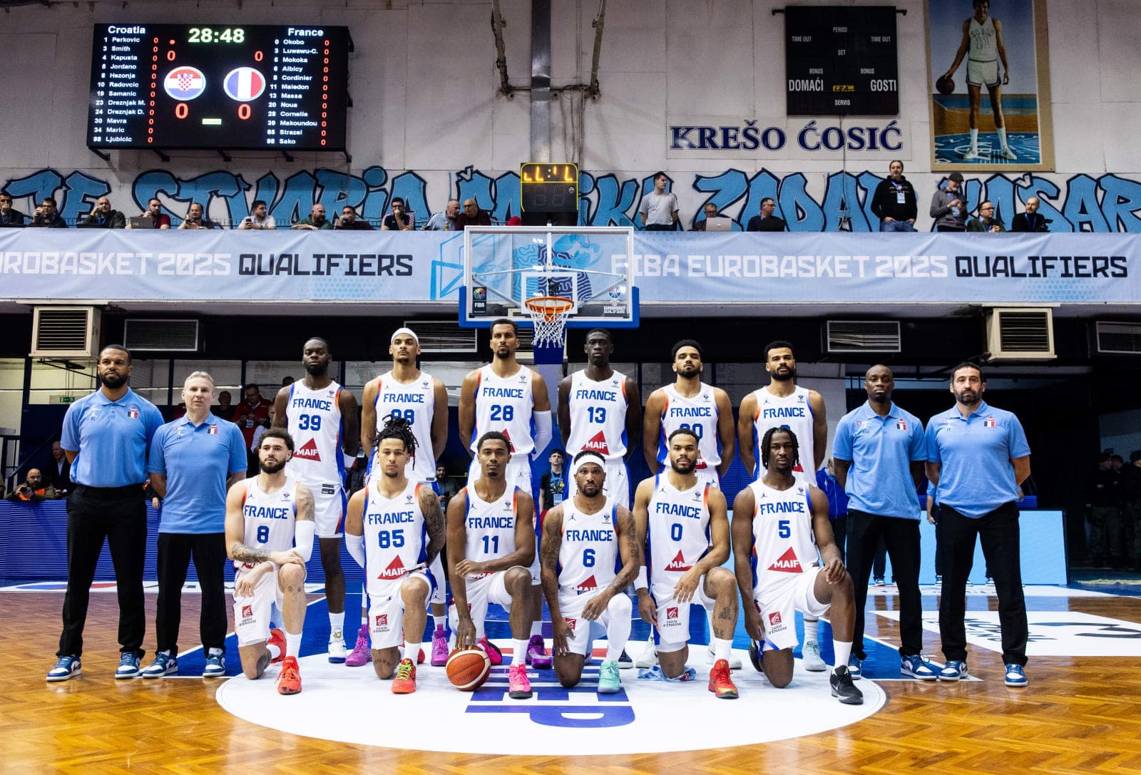 Des cris de singe contre les Bleus dans les tribunes de Zadar lors de Croatie – France
