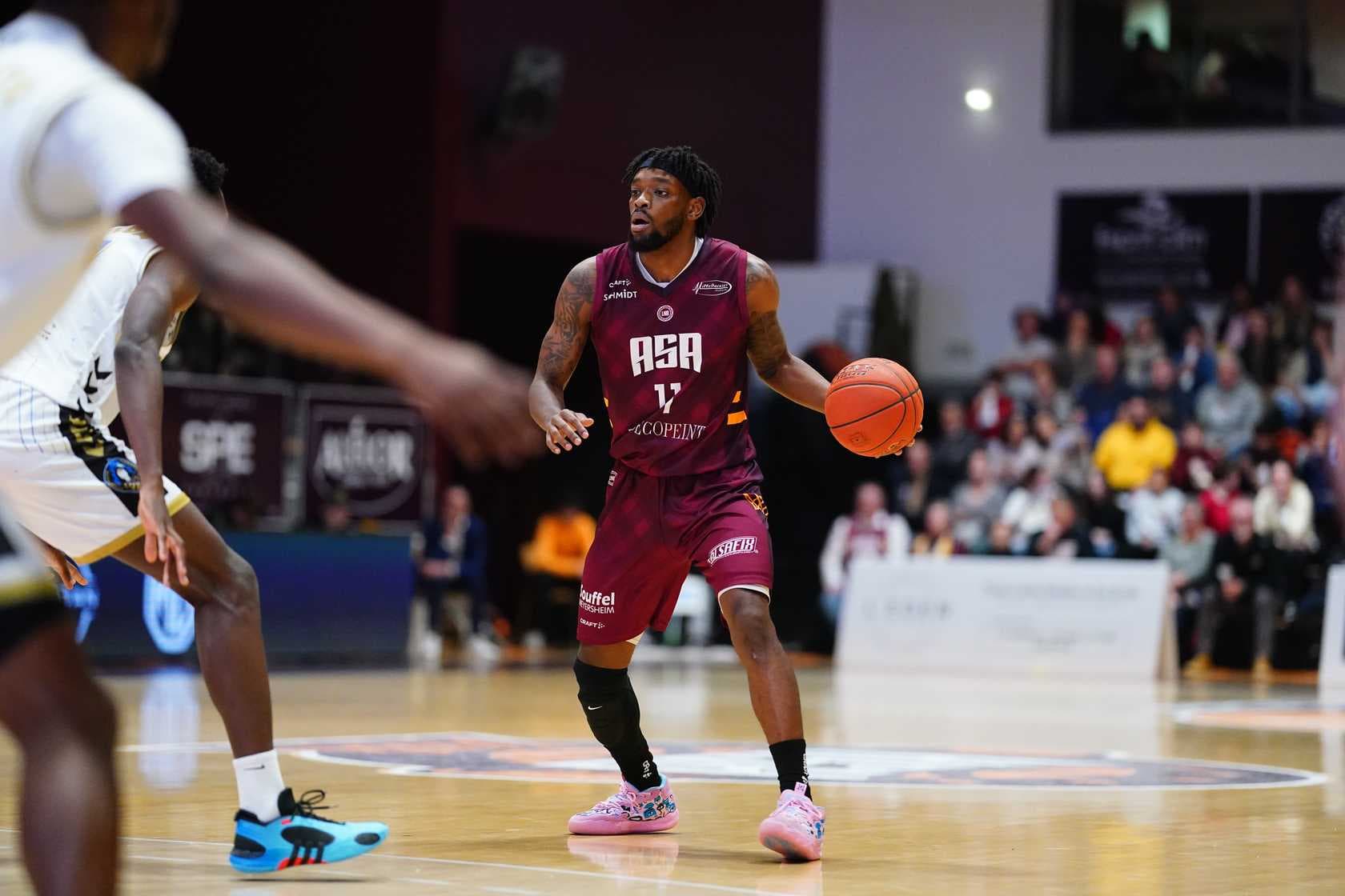 Shannon Bogues (Alliance Sport Alsace), trouvaille Pro Basketball Manager de la semaine