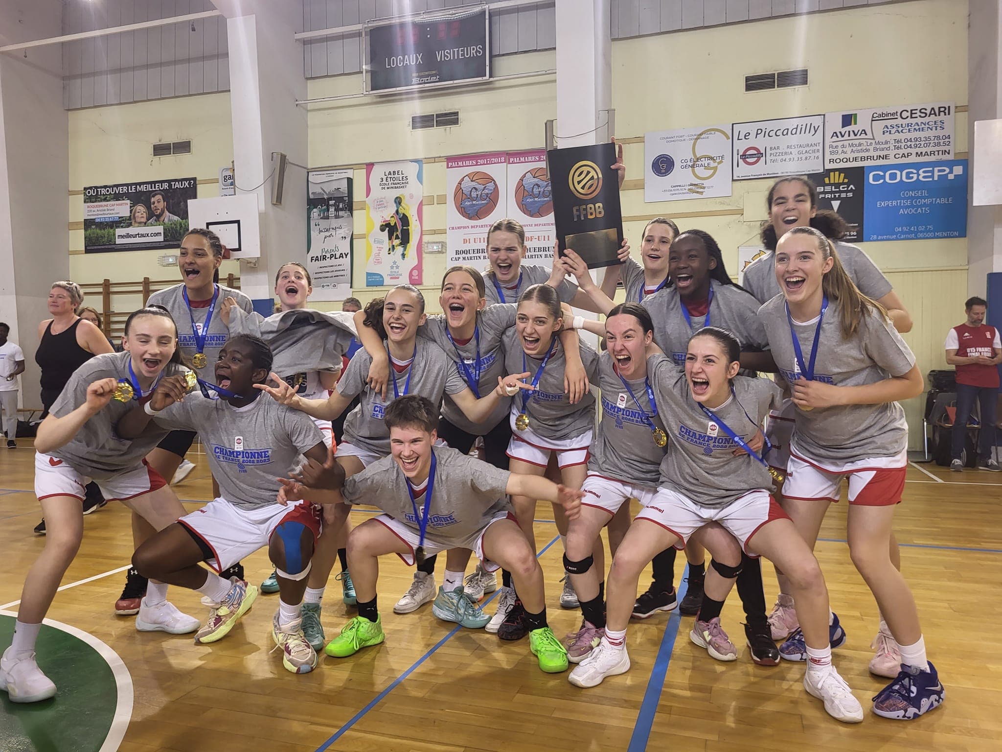 La SIG Association championne de France en U15 ELITE, Mondeville en U18