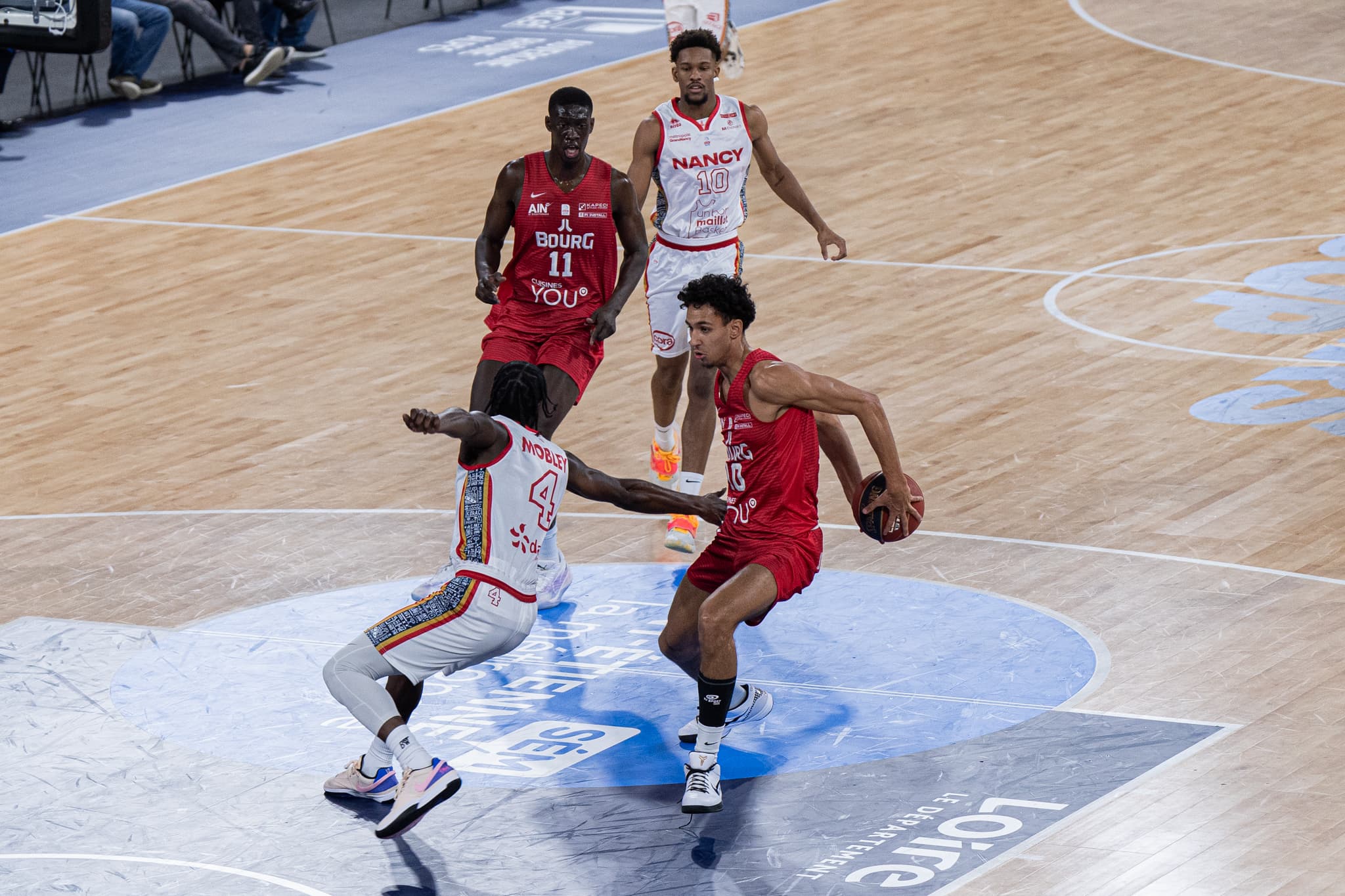 109 points marqués : la JL Bourg prend une revanche éclatante sur Nancy !