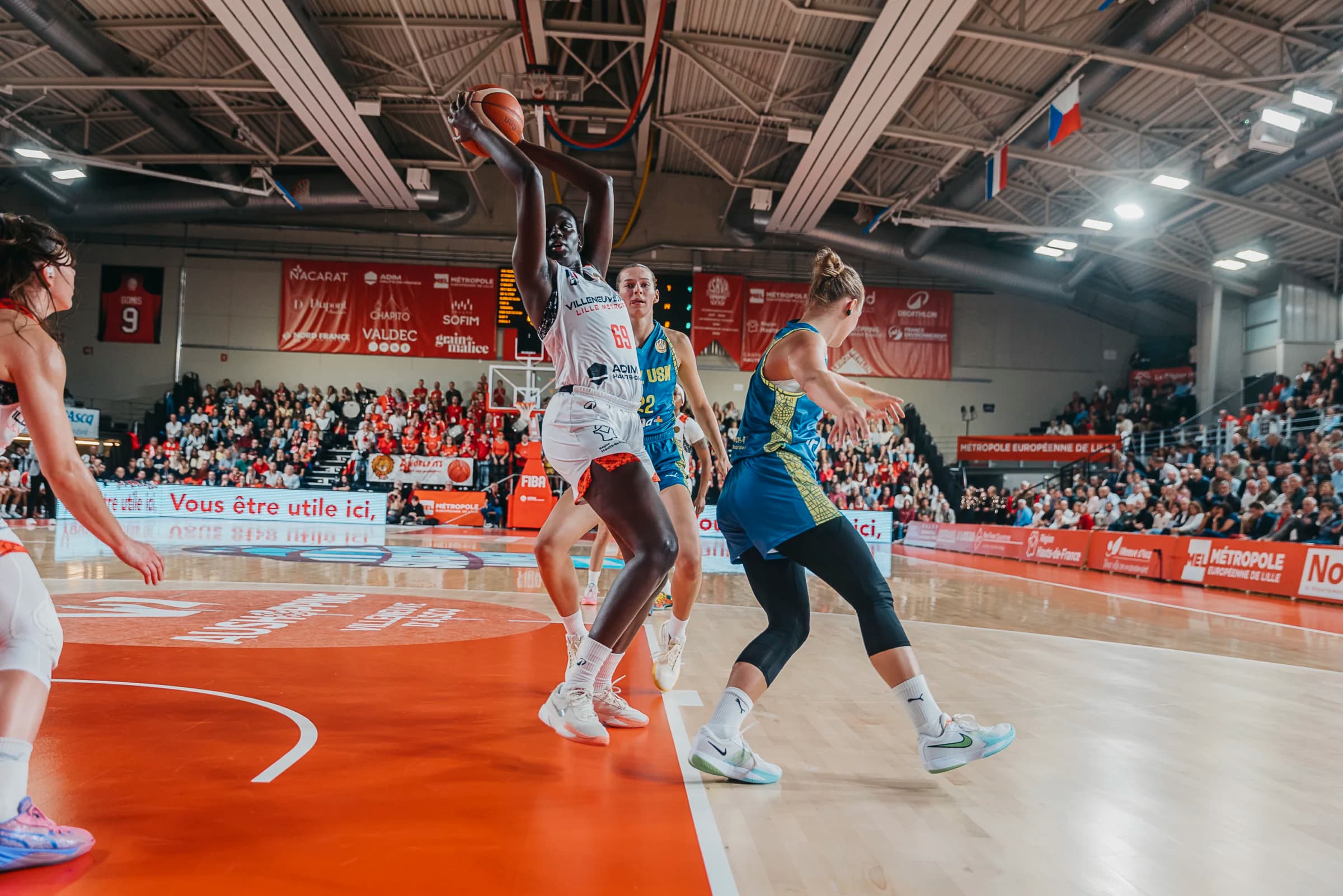 Sokhna Fall, la révélation de Villeneuve d’Ascq élue MVP d’octobre