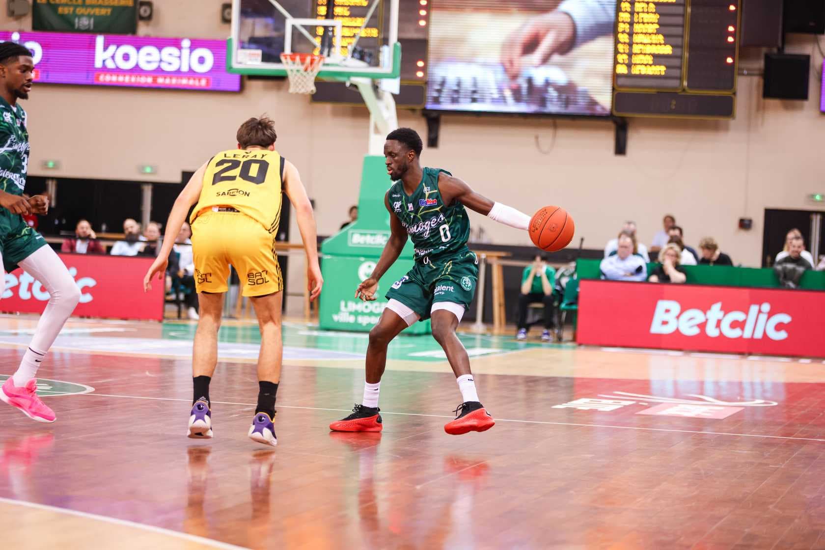 Souley Boum signe le meilleur premier match d’une recrue au Limoges CSP
