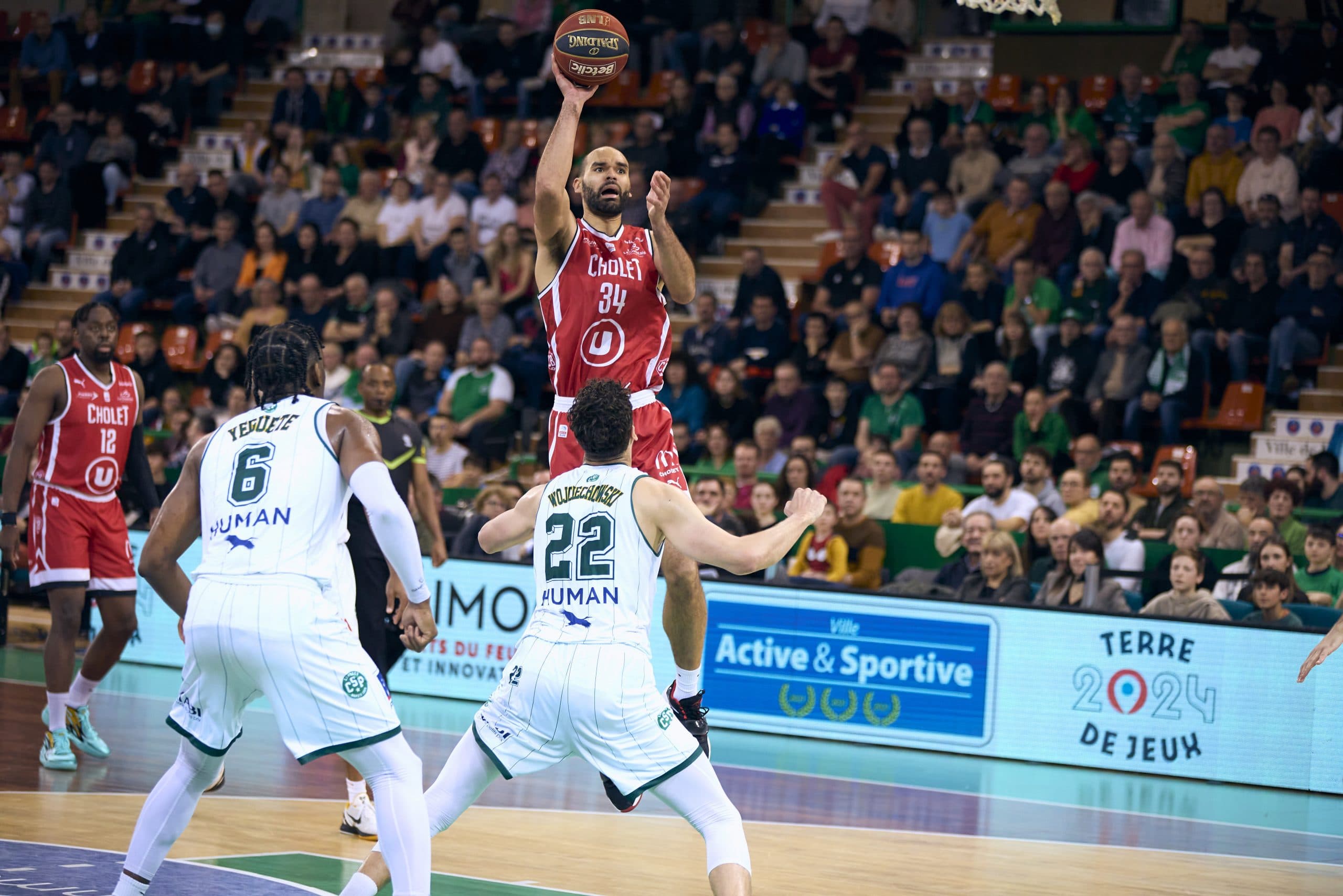 Cholet balaye le Limoges CSP à Beaublanc