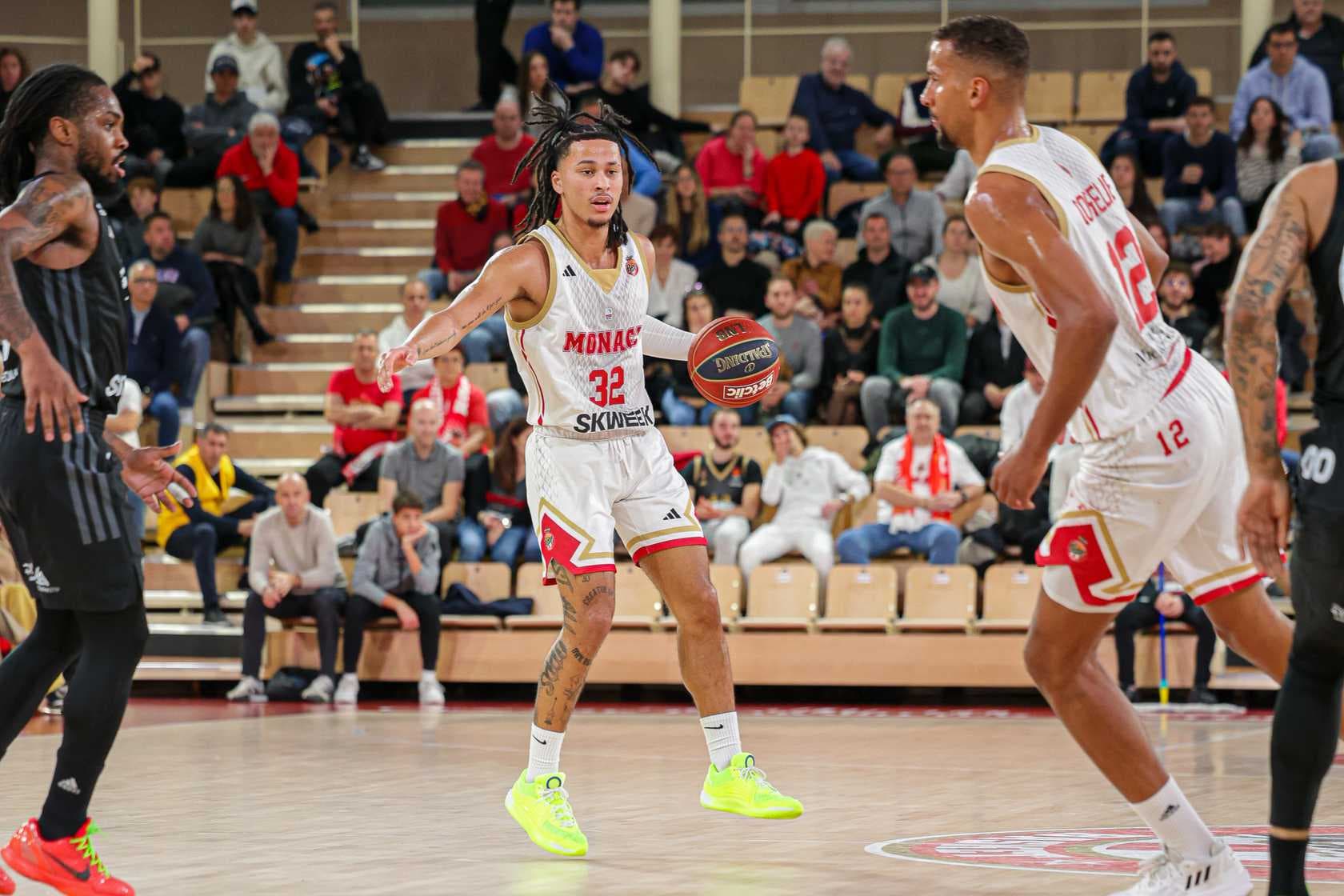 Monaco continue d’être maître de l’ASVEL