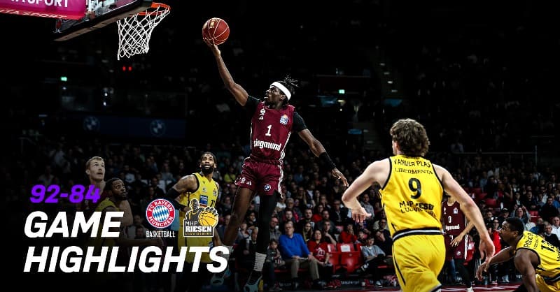 Sylvain Francisco signe son record de points avec le Bayern Munich