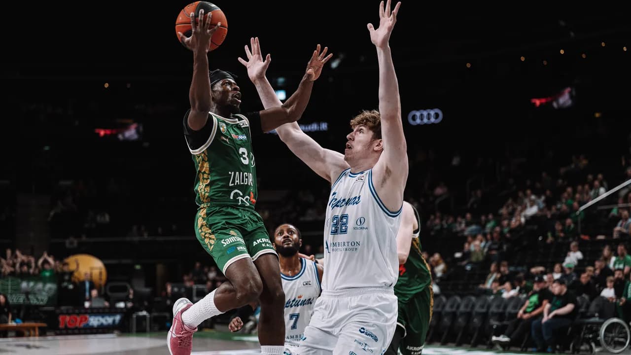 Avec 17 points, Sylvain Francisco propulse le Zalgiris Kaunas en demi-finales de LKL