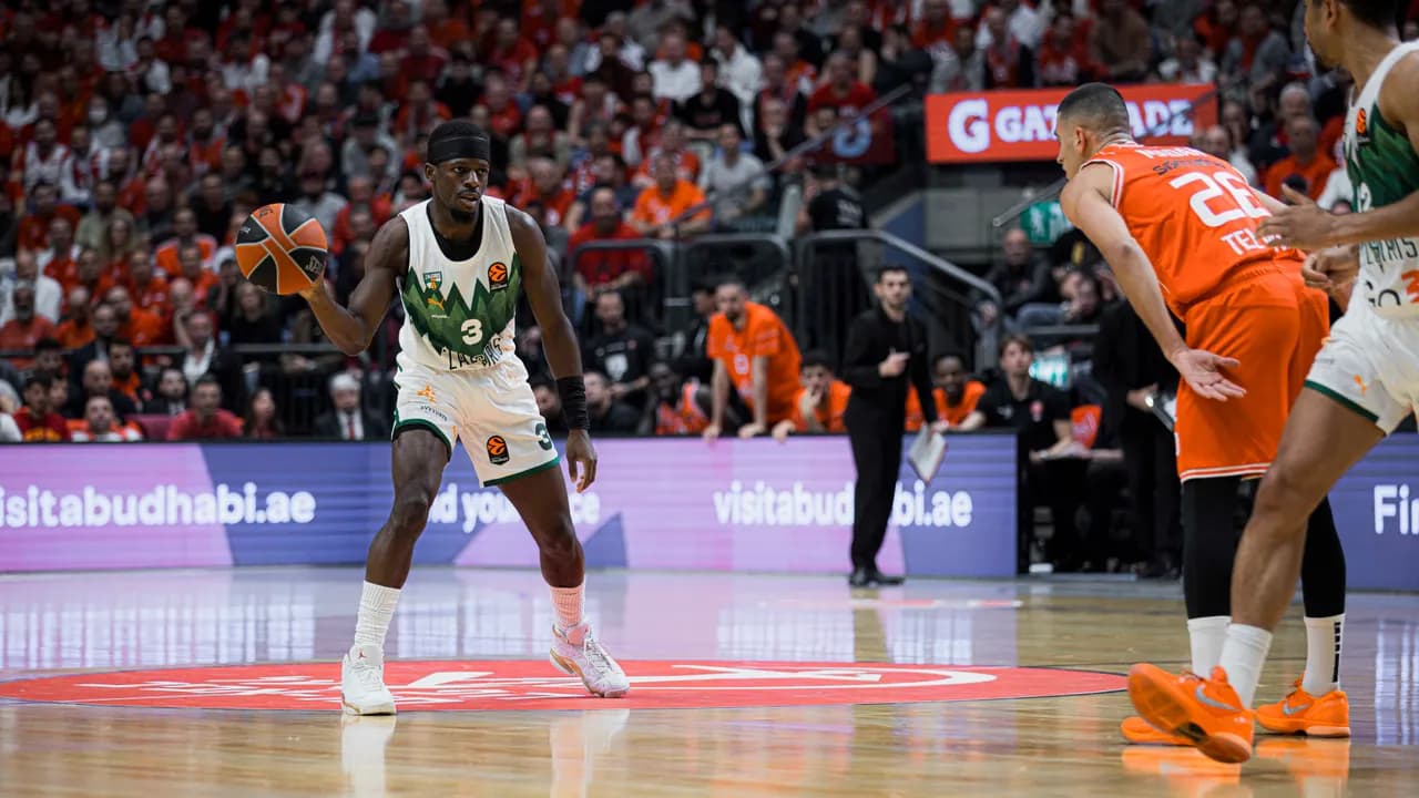 Le Zalgiris Kaunas d’un bon Francisco s’impose chez le leader, Valence et Neal Sako leaders pour conclure 2025