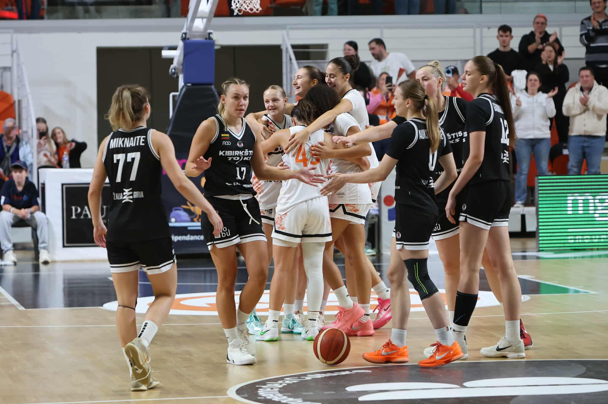 Bourges terrasse Vilnius et jouera bien l’EuroLeague cette saison !